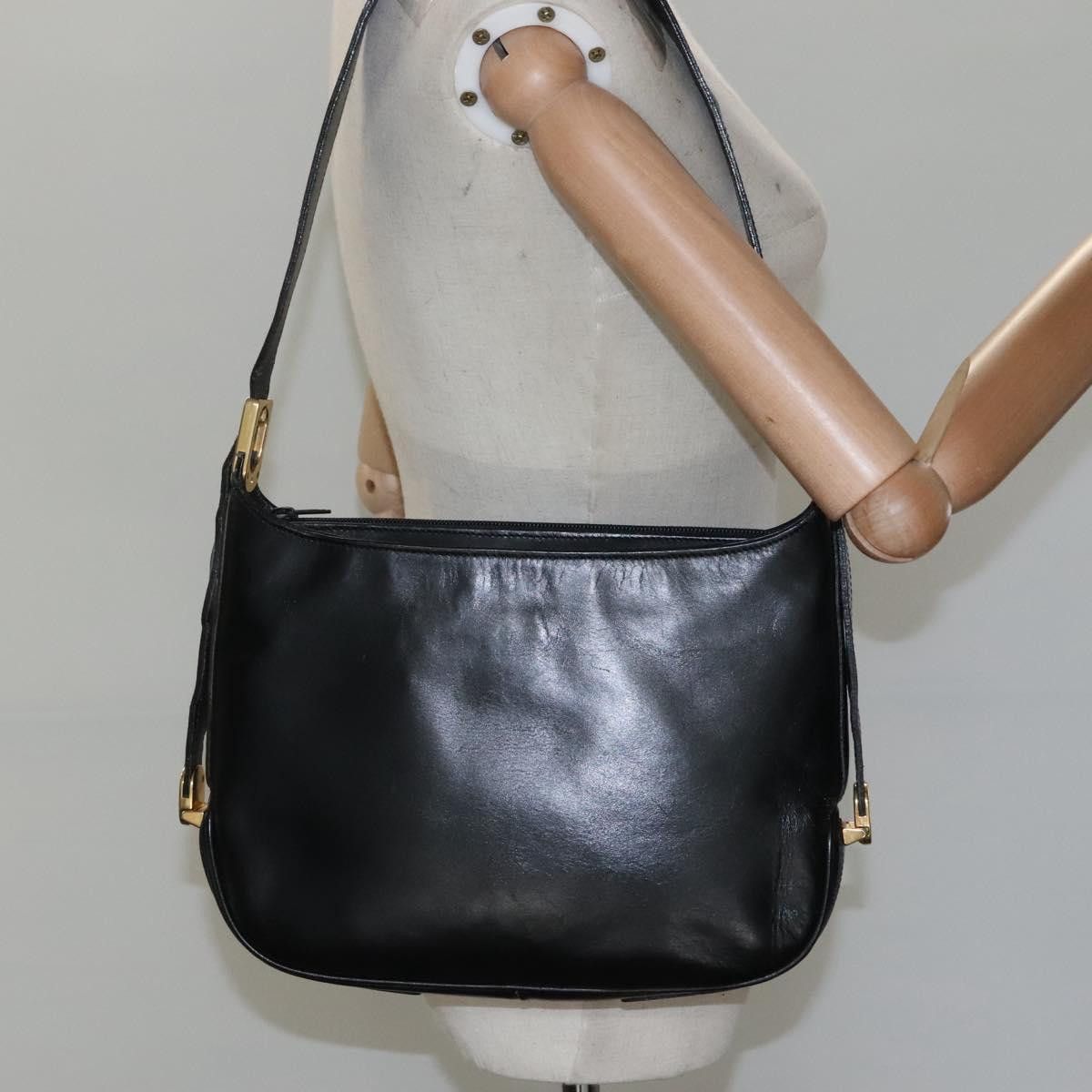 Bally Black Leather Shoulder Bag (Pre-Owned) Size ONE SIZE - 14 Thumbnail