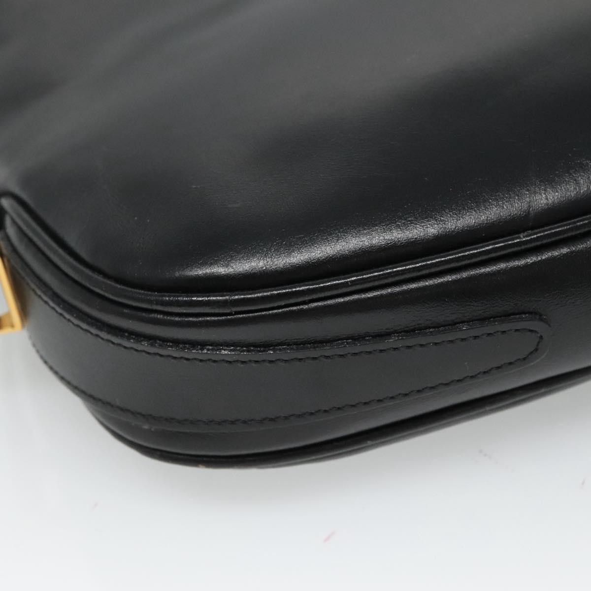 Bally Black Leather Shoulder Bag (Pre-Owned) Size ONE SIZE - 7 Thumbnail