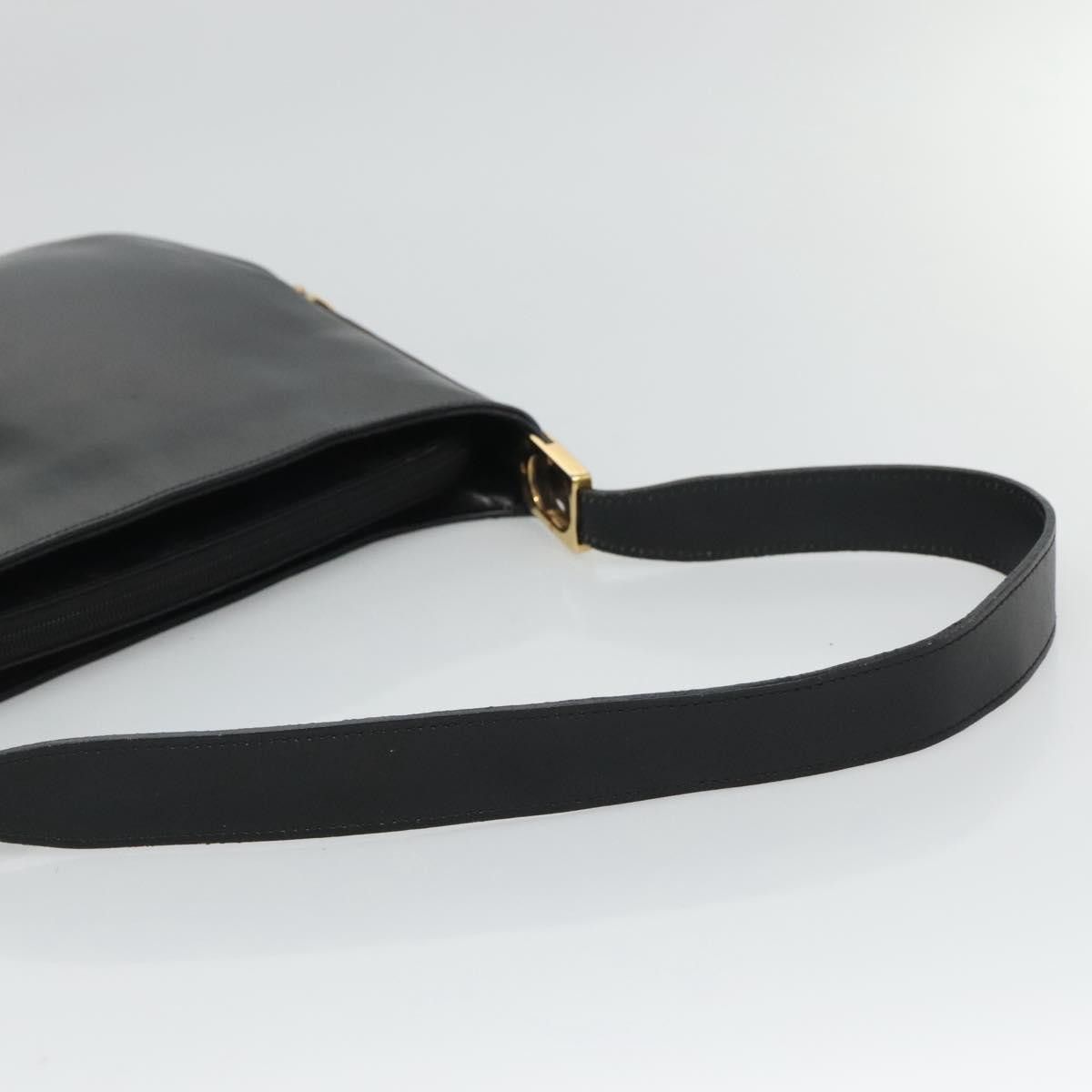 Bally Black Leather Shoulder Bag (Pre-Owned) Size ONE SIZE - 4 Thumbnail