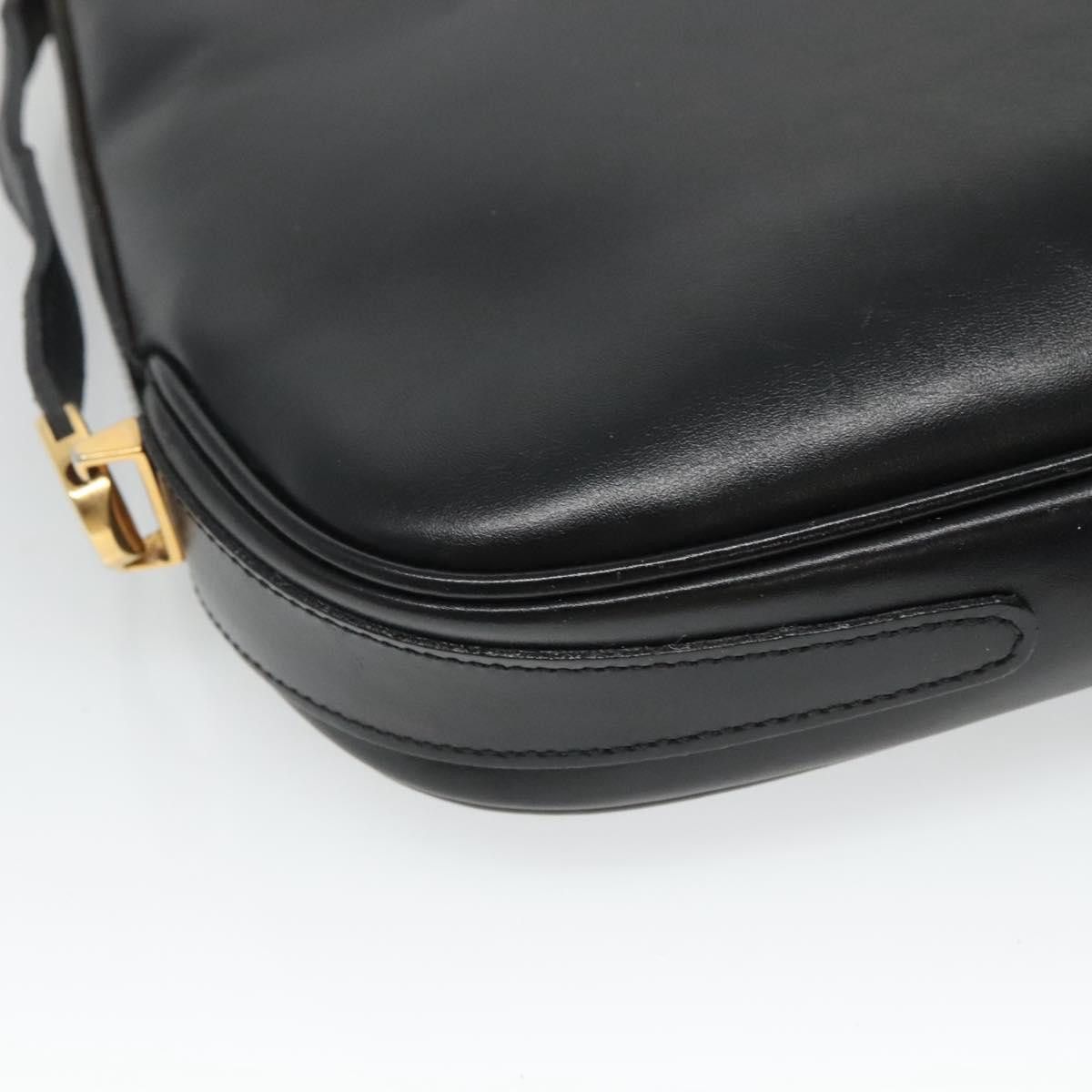 Bally Black Leather Shoulder Bag (Pre-Owned) Size ONE SIZE - 9 Thumbnail