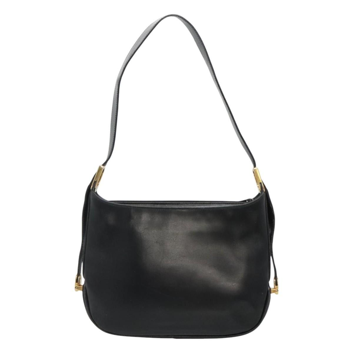 Bally Black Leather Shoulder Bag (Pre-Owned) Size ONE SIZE - 2 Thumbnail