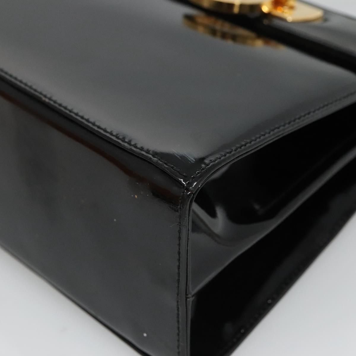 Salvatore Ferragamo Gancini Black Ceramic Handbag (Pre-Owned) Size ONE SIZE - 7 Thumbnail