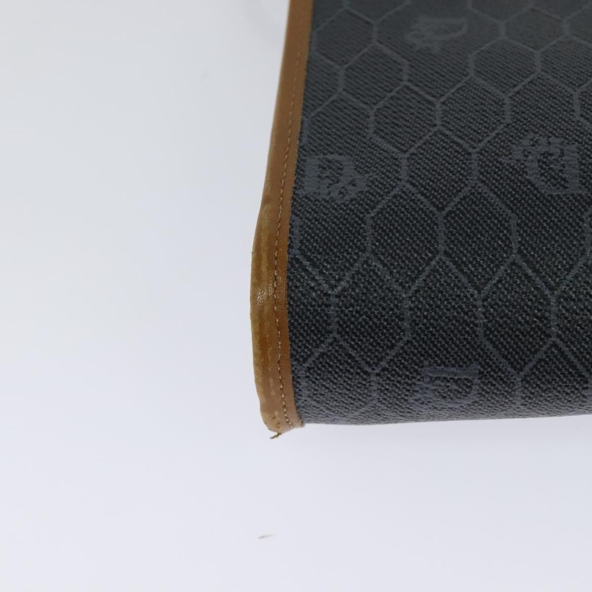 Dior Honeycomb Black Canvas Shoulder Bag (Pre-Owned) Size ONE SIZE - 9 Thumbnail