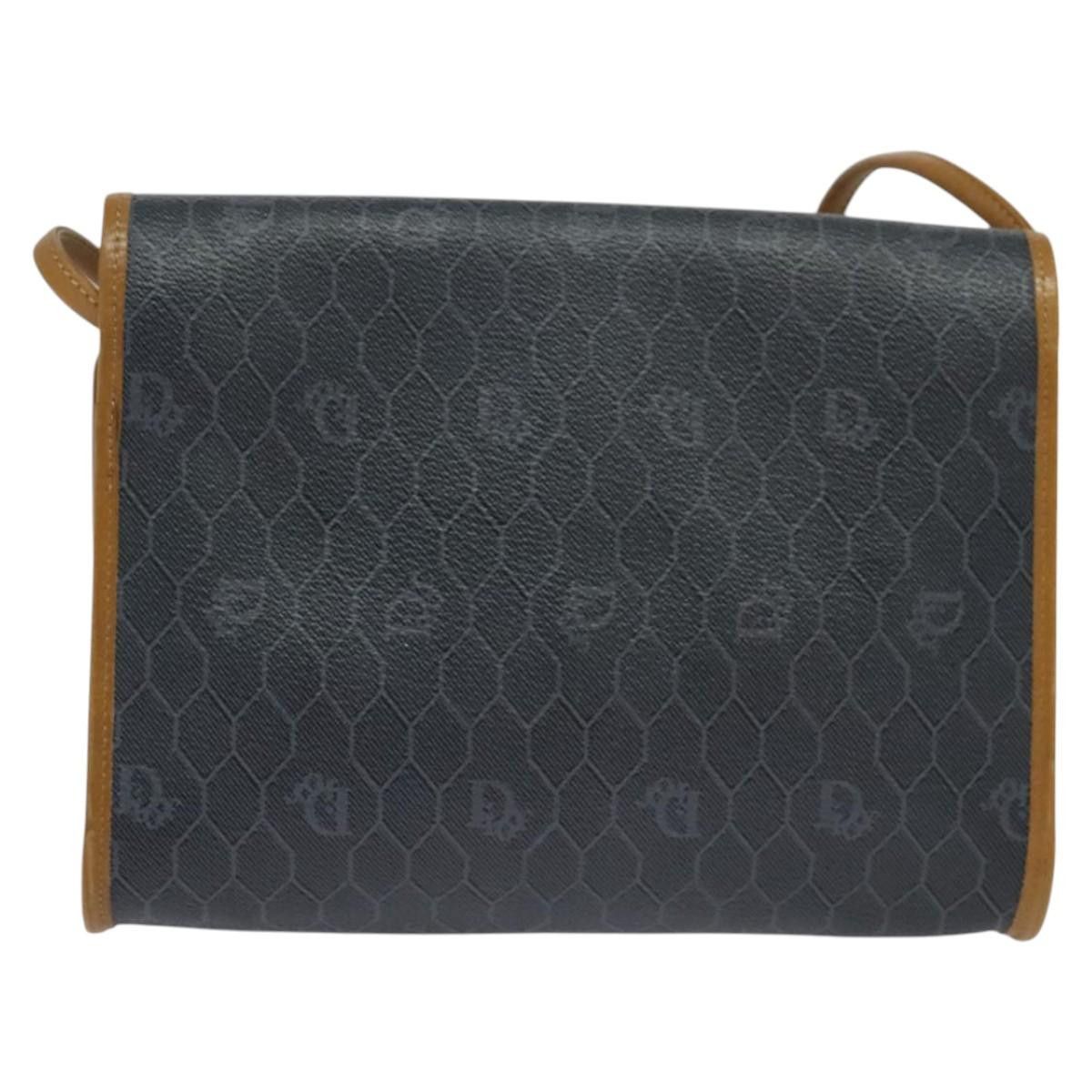 Dior Honeycomb Black Canvas Shoulder Bag (Pre-Owned) Size ONE SIZE - 2 Thumbnail