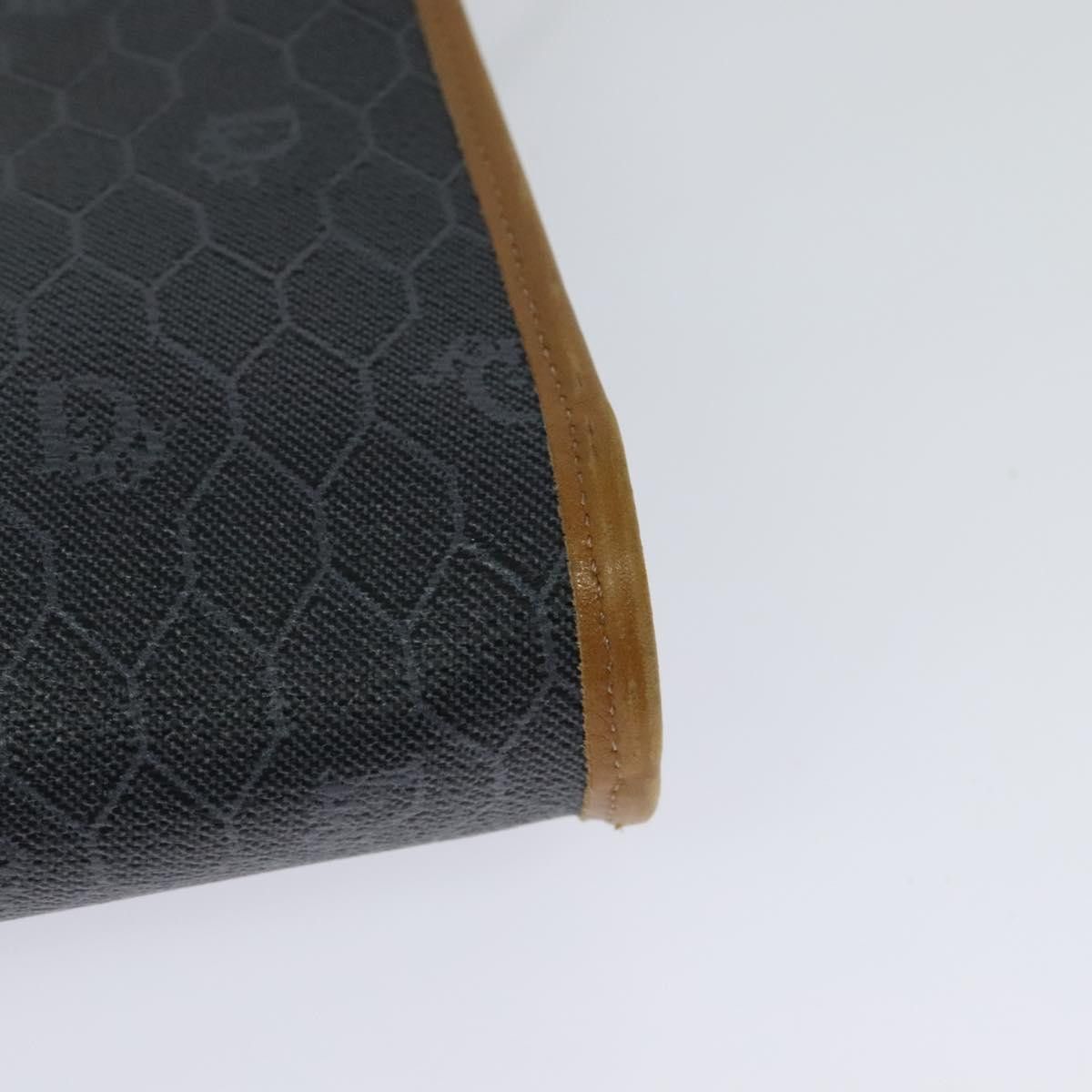 Dior Honeycomb Black Canvas Shoulder Bag (Pre-Owned) Size ONE SIZE - 7 Thumbnail