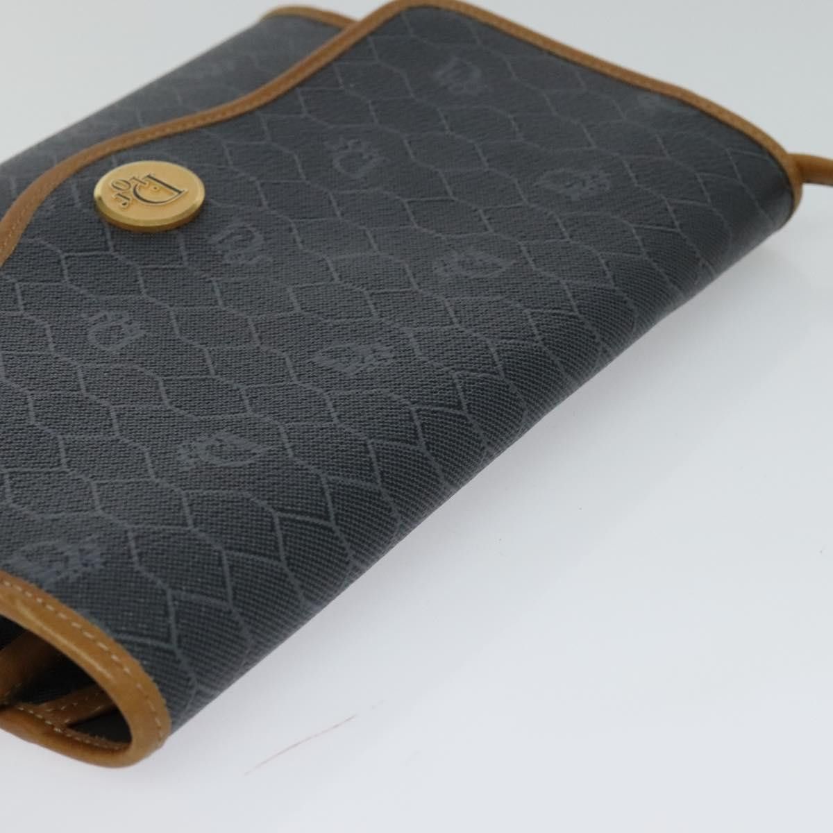 Dior Honeycomb Black Canvas Shoulder Bag (Pre-Owned) Size ONE SIZE - 16 Thumbnail