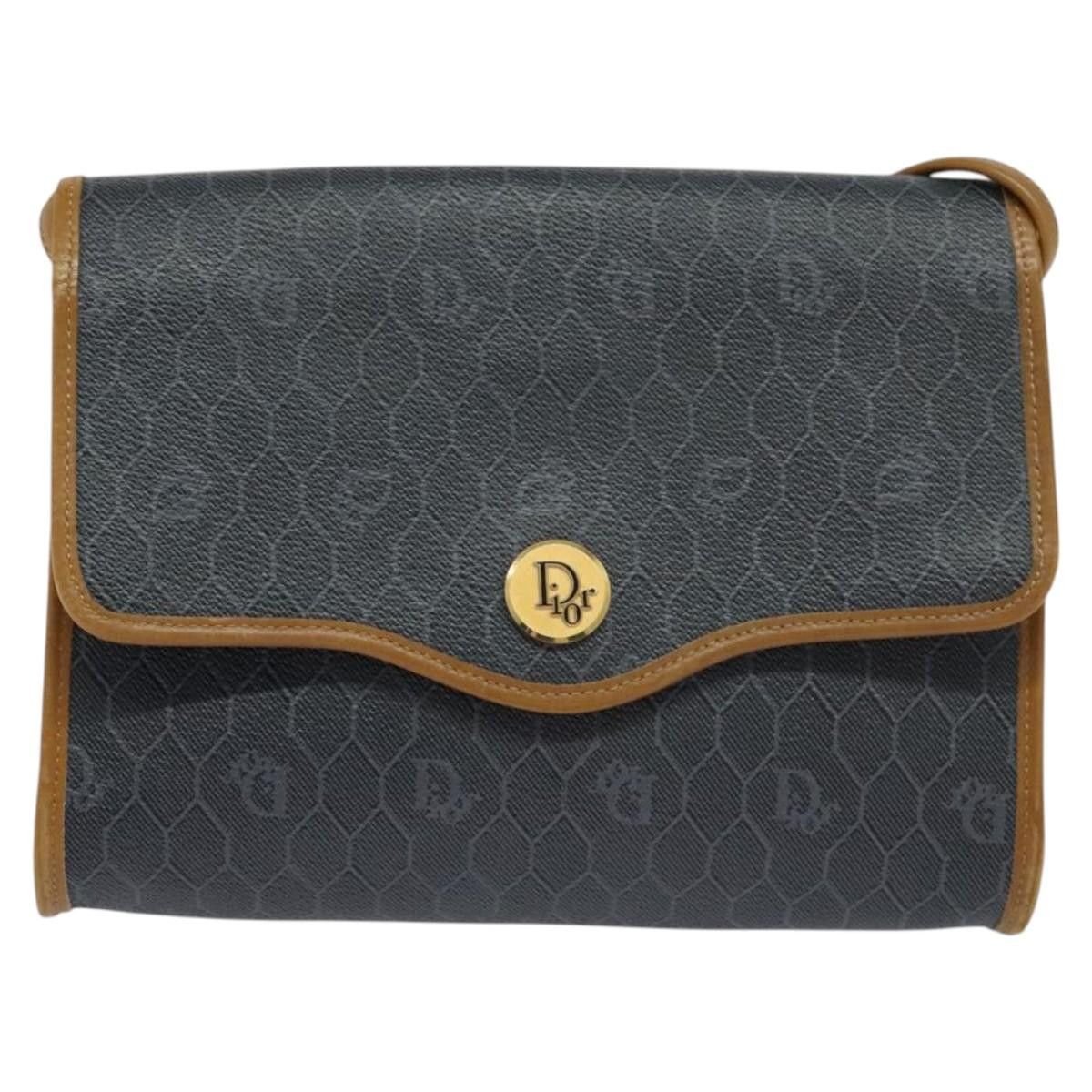 Dior Honeycomb Black Canvas Shoulder Bag (Pre-Owned) Size ONE SIZE - 15 Thumbnail