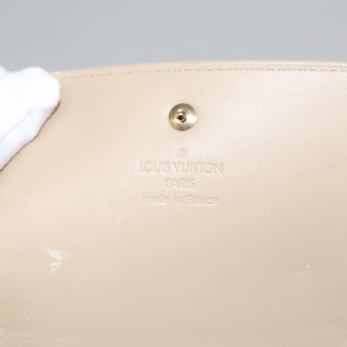 Louis Vuitton Walker Beige Patent Leather Wallet (Pre-Owned) Size ONE SIZE - 14 Thumbnail
