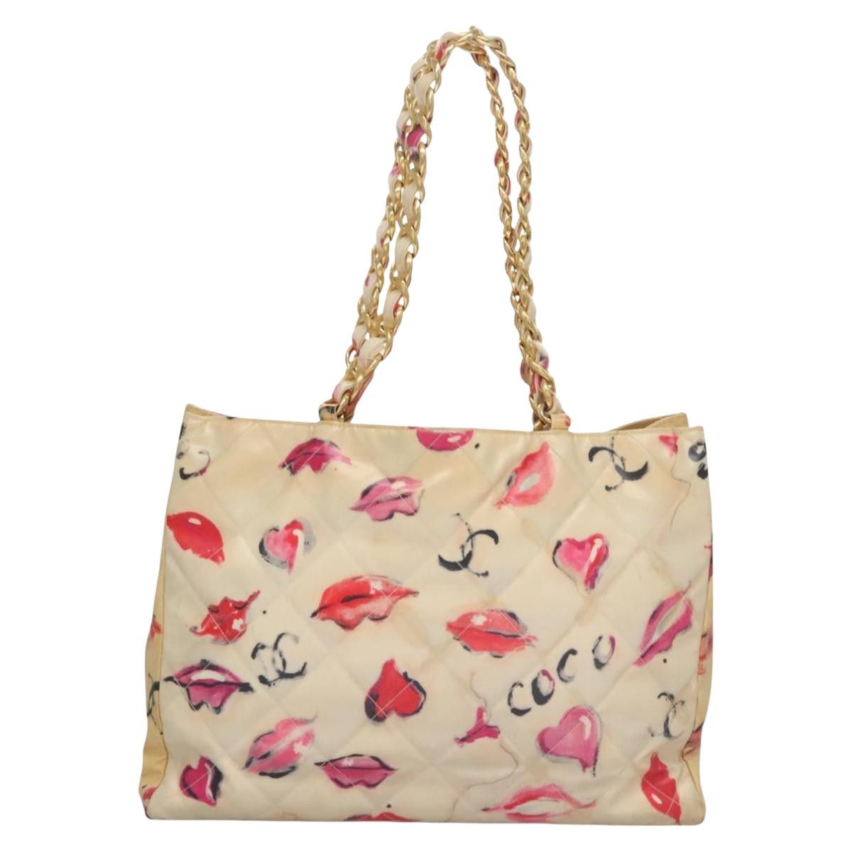 Chanel Red Vinyl Tote Bag (Pre-Owned) Size ONE SIZE - 2 Thumbnail