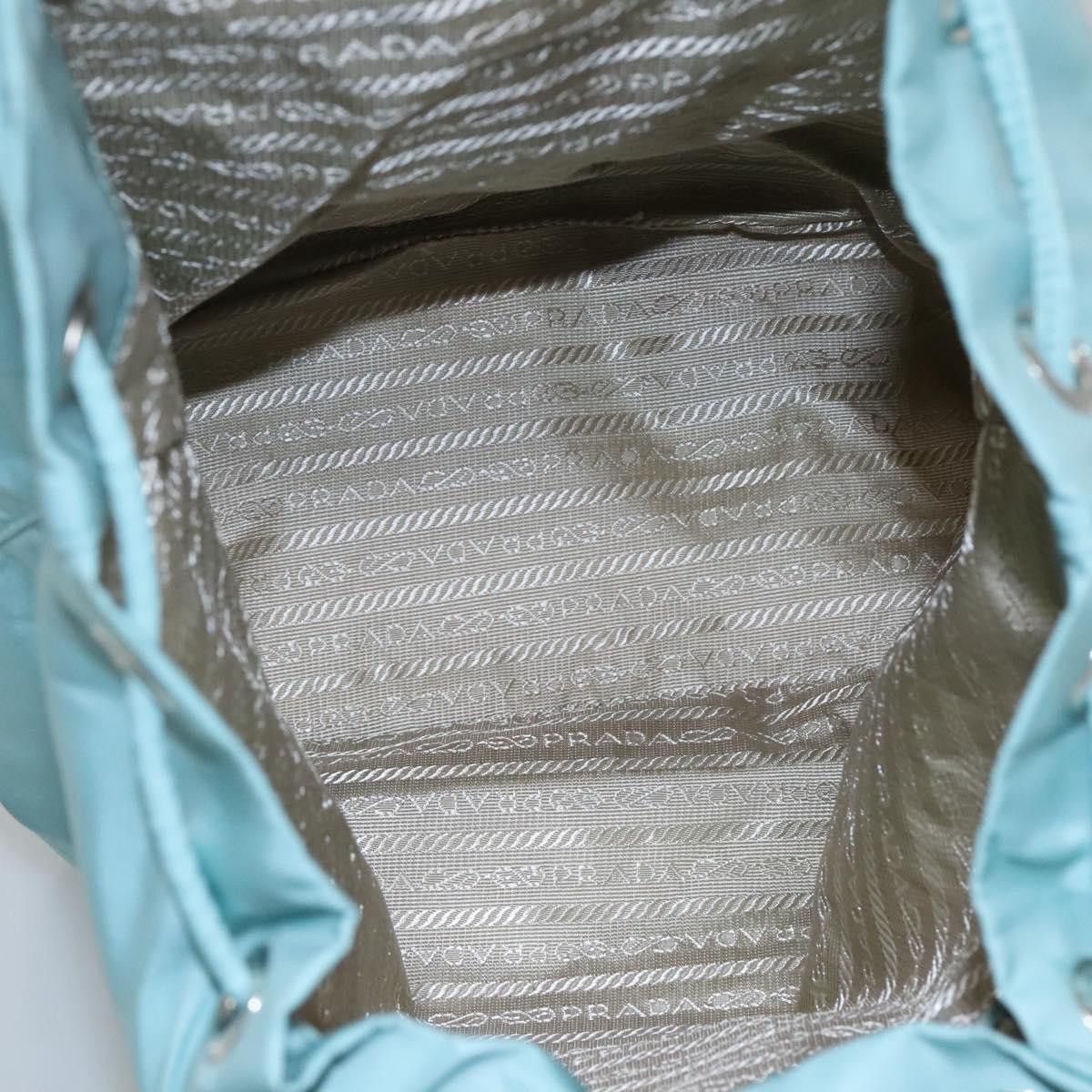 Prada Re-Nylon Blue Canvas Backpack Bag (Pre-Owned) Size ONE SIZE - 15 Thumbnail