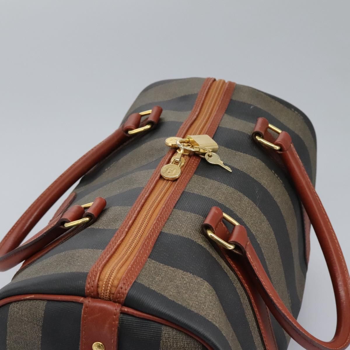 Fendi Pecan Multicolour Canvas Handbag (Pre-Owned) Size ONE SIZE - 12 Thumbnail