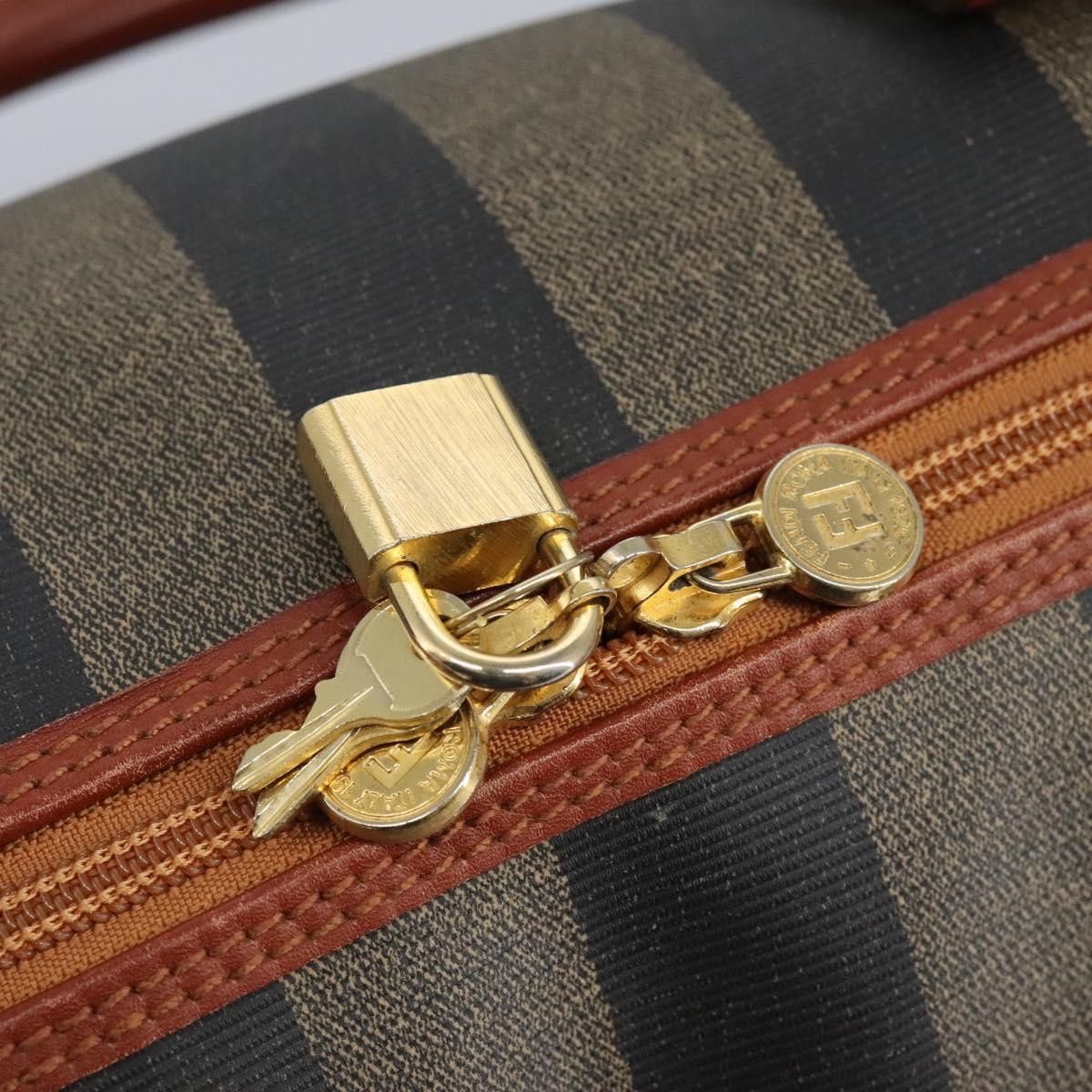 Fendi Pecan Multicolour Canvas Handbag (Pre-Owned) Size ONE SIZE - 13 Thumbnail