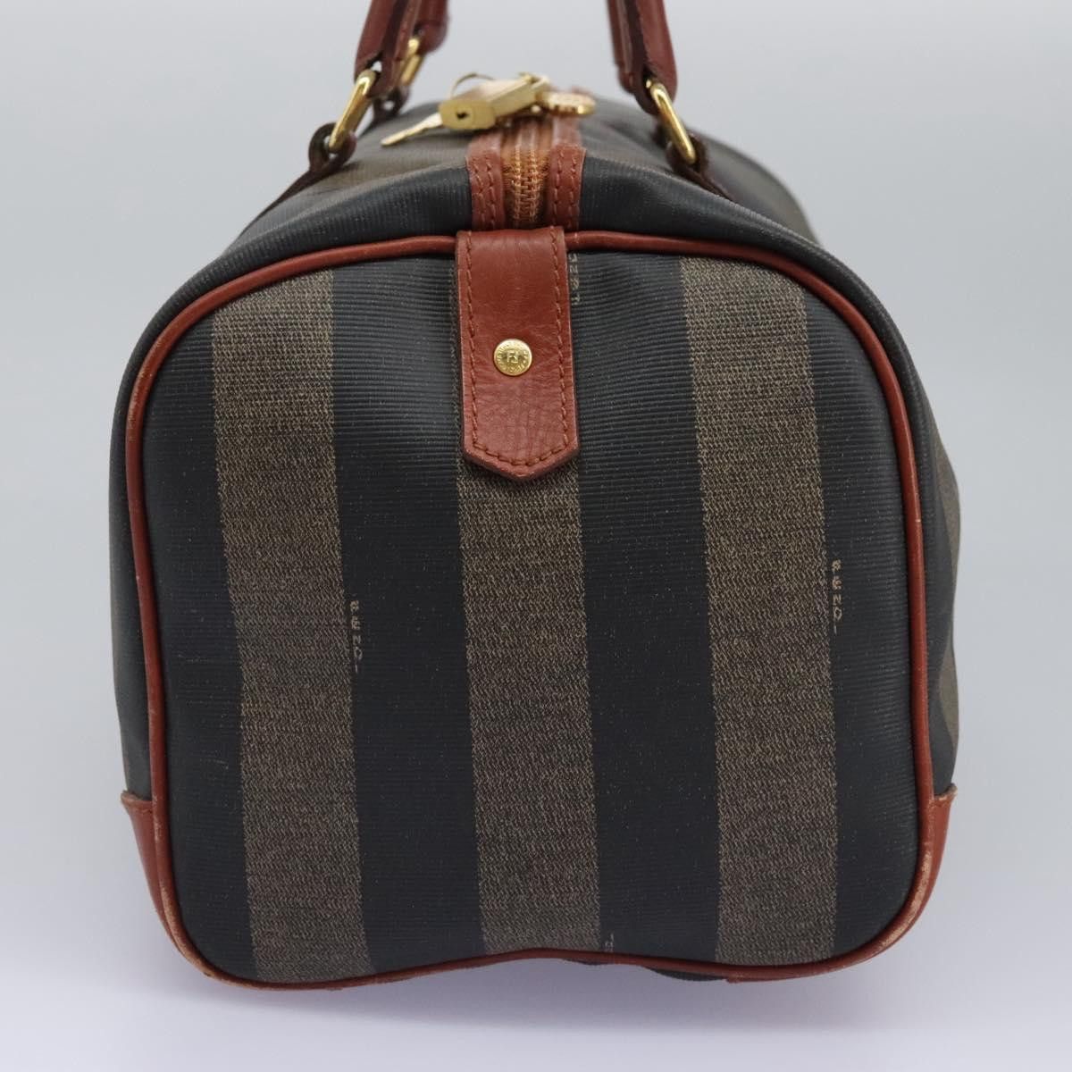 Fendi Pecan Multicolour Canvas Handbag (Pre-Owned) Size ONE SIZE - 4 Thumbnail