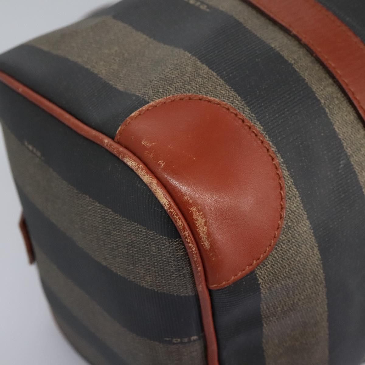 Fendi Pecan Multicolour Canvas Handbag (Pre-Owned) Size ONE SIZE - 8 Thumbnail