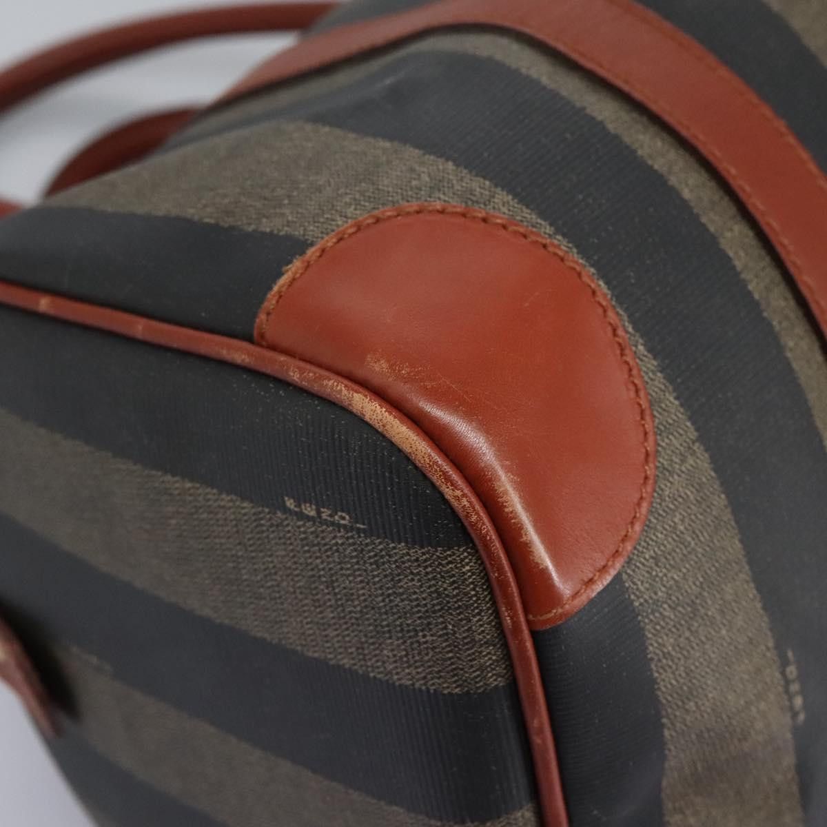 Fendi Pecan Multicolour Canvas Handbag (Pre-Owned) Size ONE SIZE - 10 Thumbnail