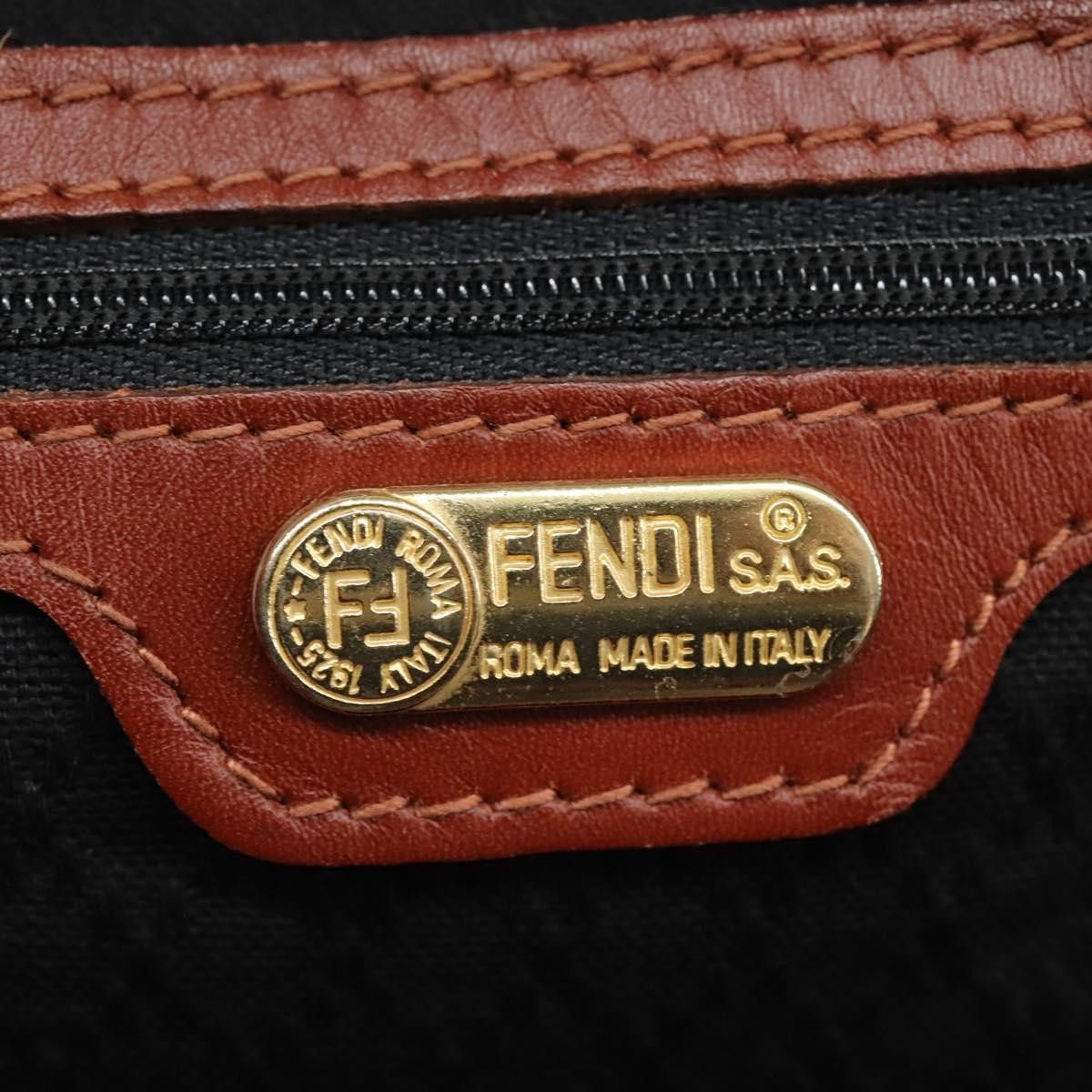 Fendi Pecan Multicolour Canvas Handbag (Pre-Owned) Size ONE SIZE - 15 Thumbnail