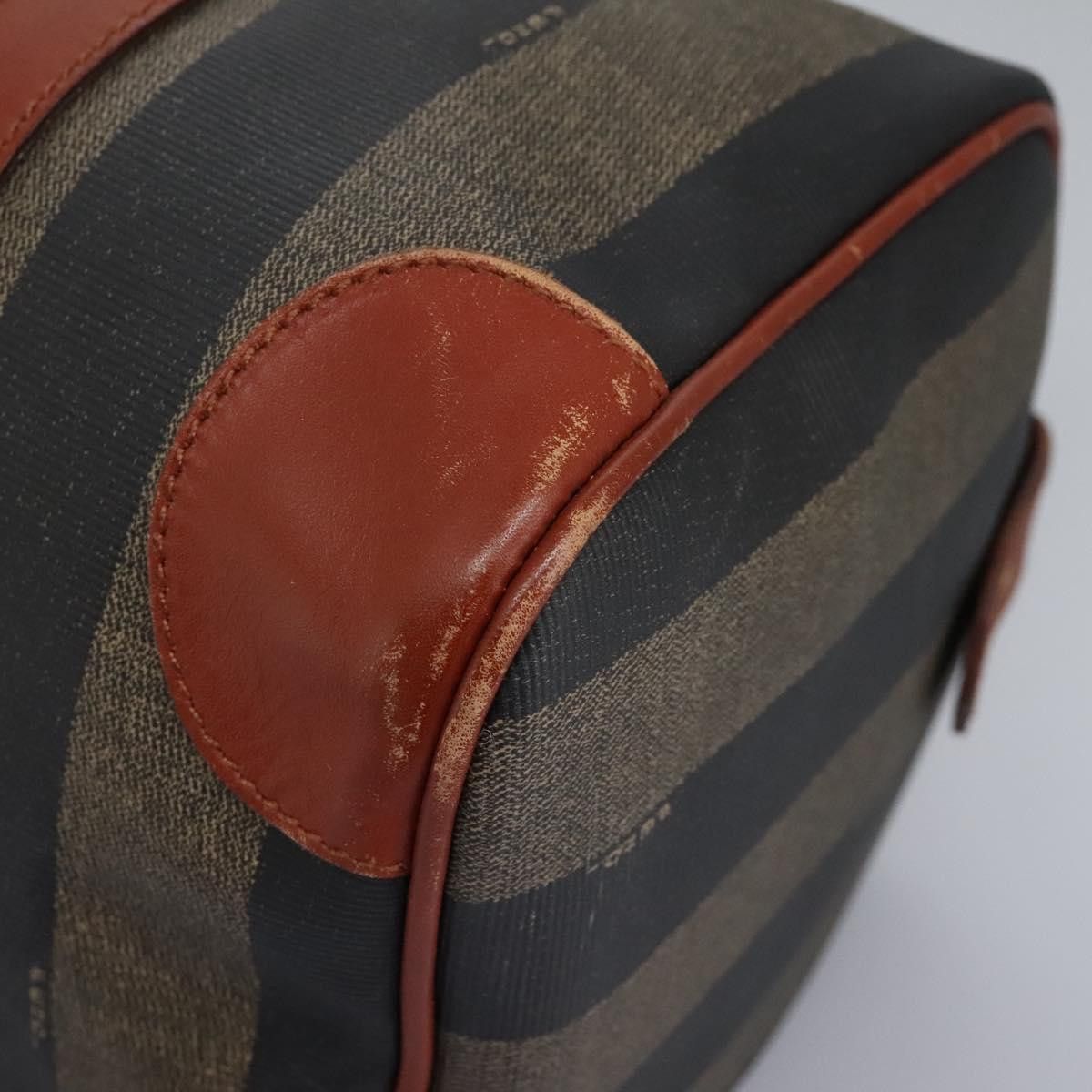 Fendi Pecan Multicolour Canvas Handbag (Pre-Owned) Size ONE SIZE - 9 Thumbnail