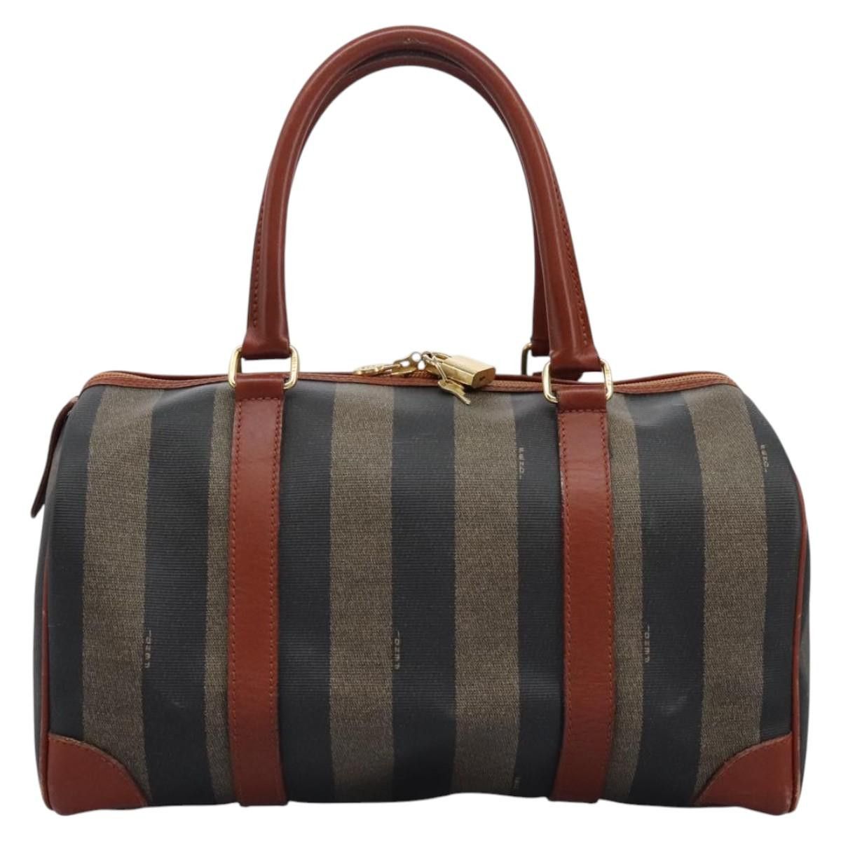 Fendi Pecan Multicolour Canvas Handbag (Pre-Owned) Size ONE SIZE - 2 Thumbnail