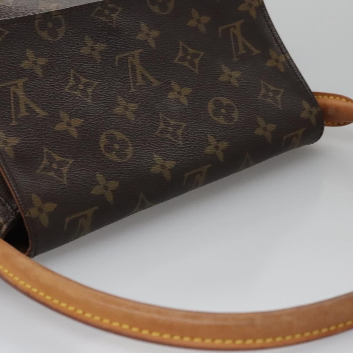 Louis Vuitton Mini Looping Brown Canvas Shoulder Bag (Pre-Owned) Size ONE SIZE - 13 Thumbnail