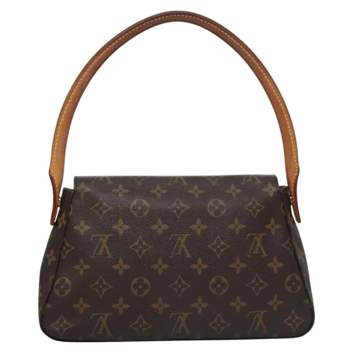 Louis Vuitton Mini Looping Brown Canvas Shoulder Bag (Pre-Owned) Size ONE SIZE - 2 Thumbnail