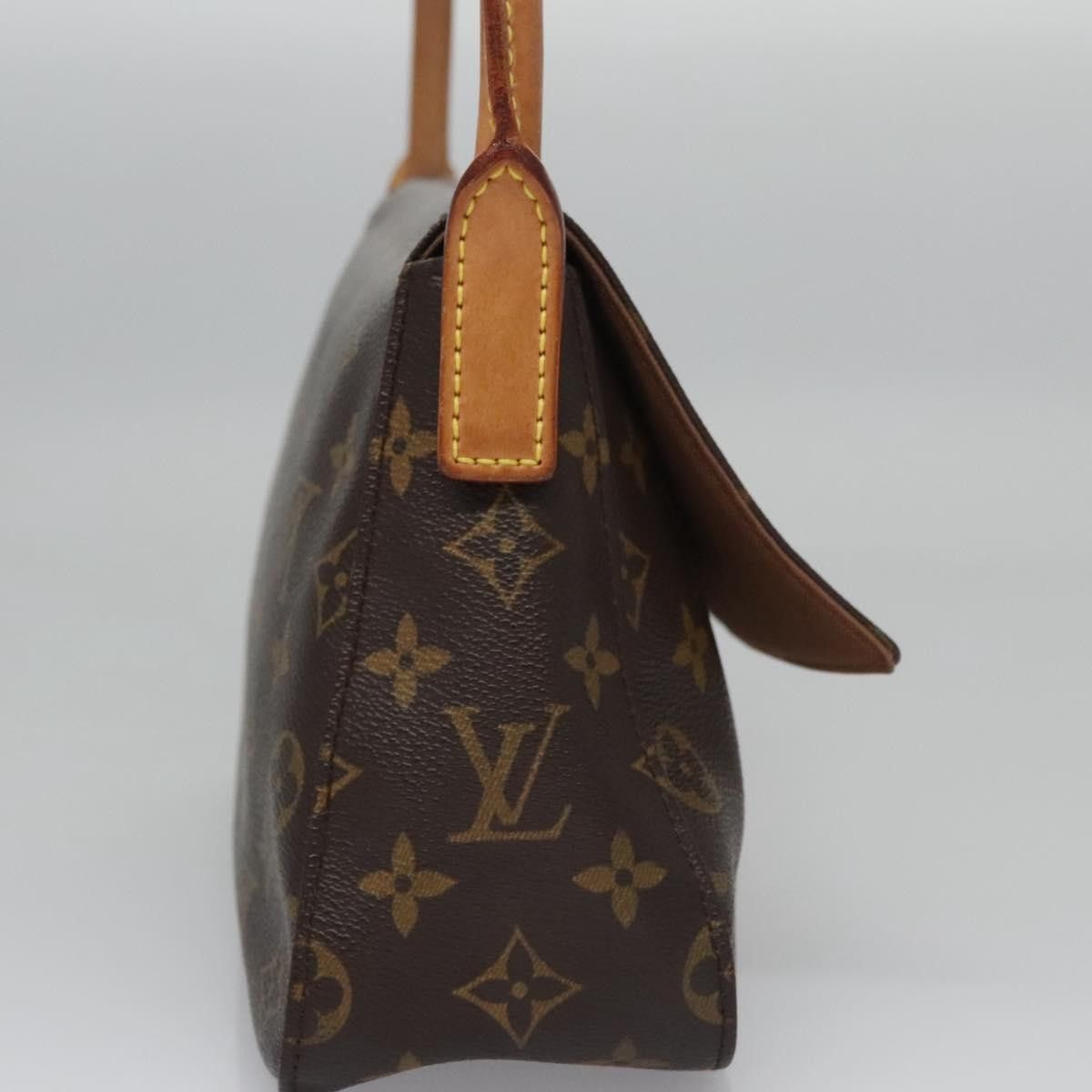 Louis Vuitton Mini Looping Brown Canvas Shoulder Bag (Pre-Owned) Size ONE SIZE - 4 Thumbnail