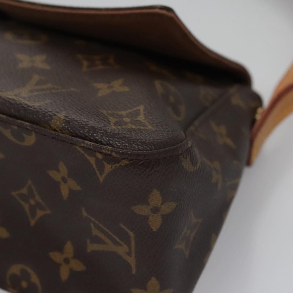 Louis Vuitton Mini Looping Brown Canvas Shoulder Bag (Pre-Owned) Size ONE SIZE - 8 Thumbnail