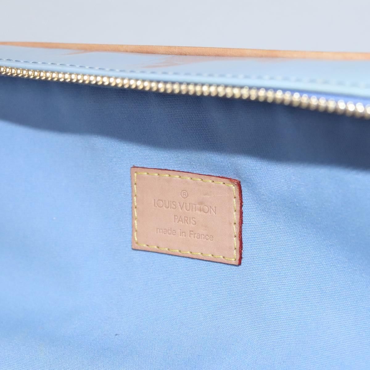 Louis Vuitton Sullivan Blue Patent Leather Handbag (Pre-Owned) Size ONE SIZE - 15 Thumbnail