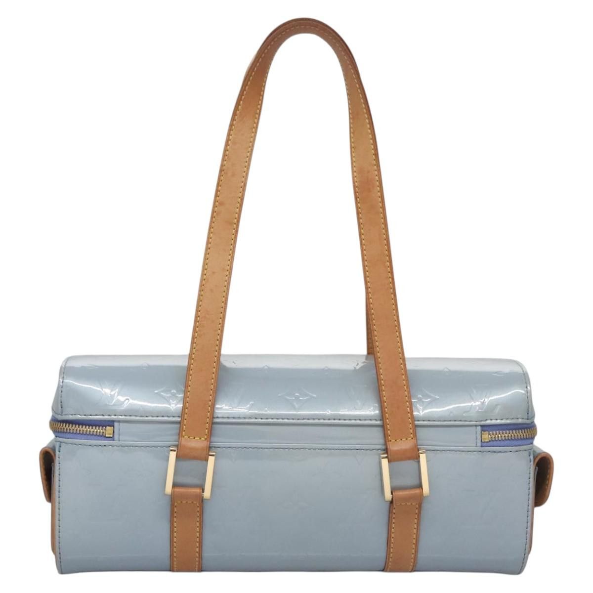 Louis Vuitton Sullivan Blue Patent Leather Handbag (Pre-Owned) Size ONE SIZE - 2 Thumbnail