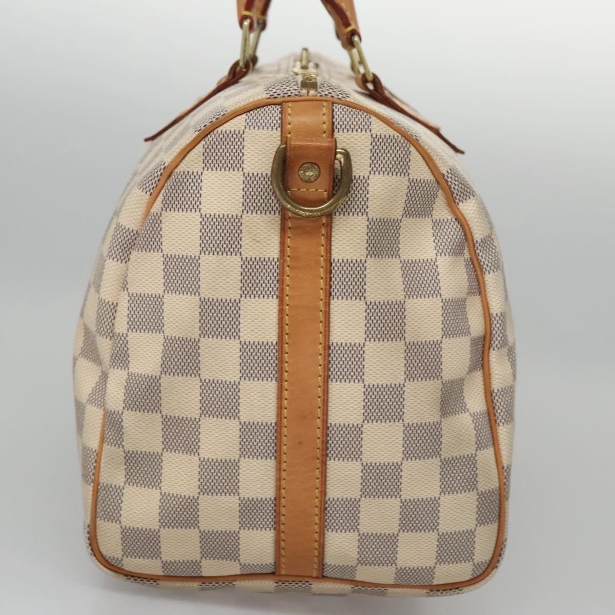 Louis Vuitton Speedy Bandoulière 30 Beige Canvas Handbag (Pre-Owned) Size ONE SIZE - 3 Thumbnail