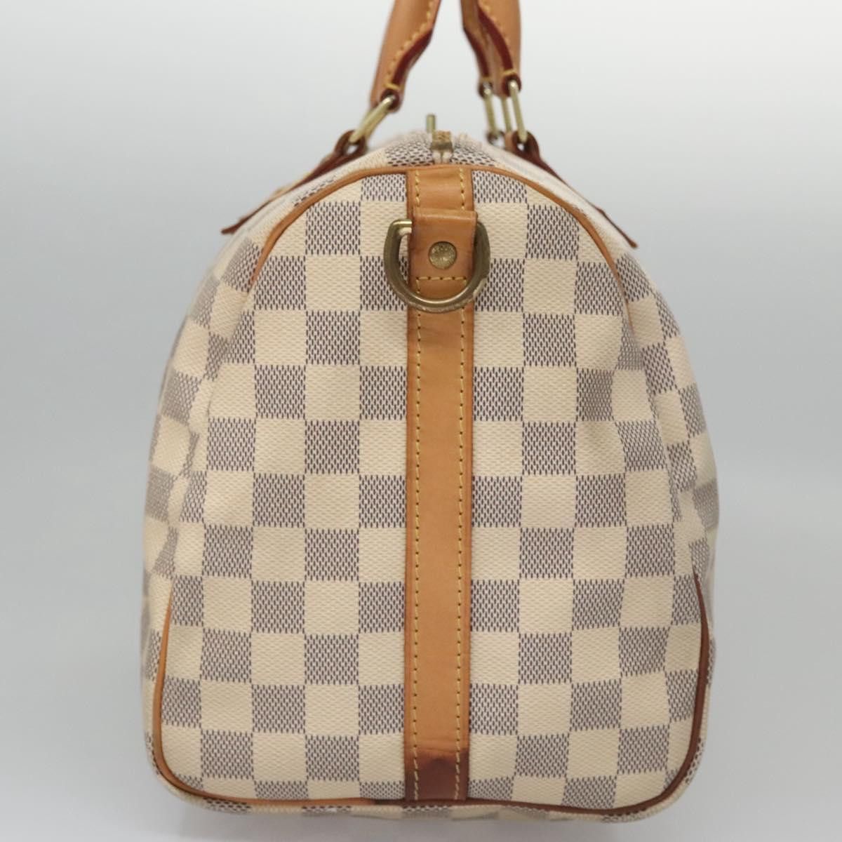 Louis Vuitton Speedy Bandoulière 30 Beige Canvas Handbag (Pre-Owned) Size ONE SIZE - 4 Thumbnail
