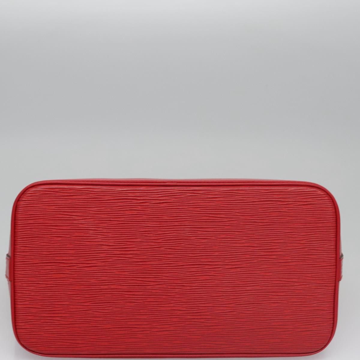 Louis Vuitton Alma Red Leather Handbag (Pre-Owned) Size ONE SIZE - 8 Thumbnail