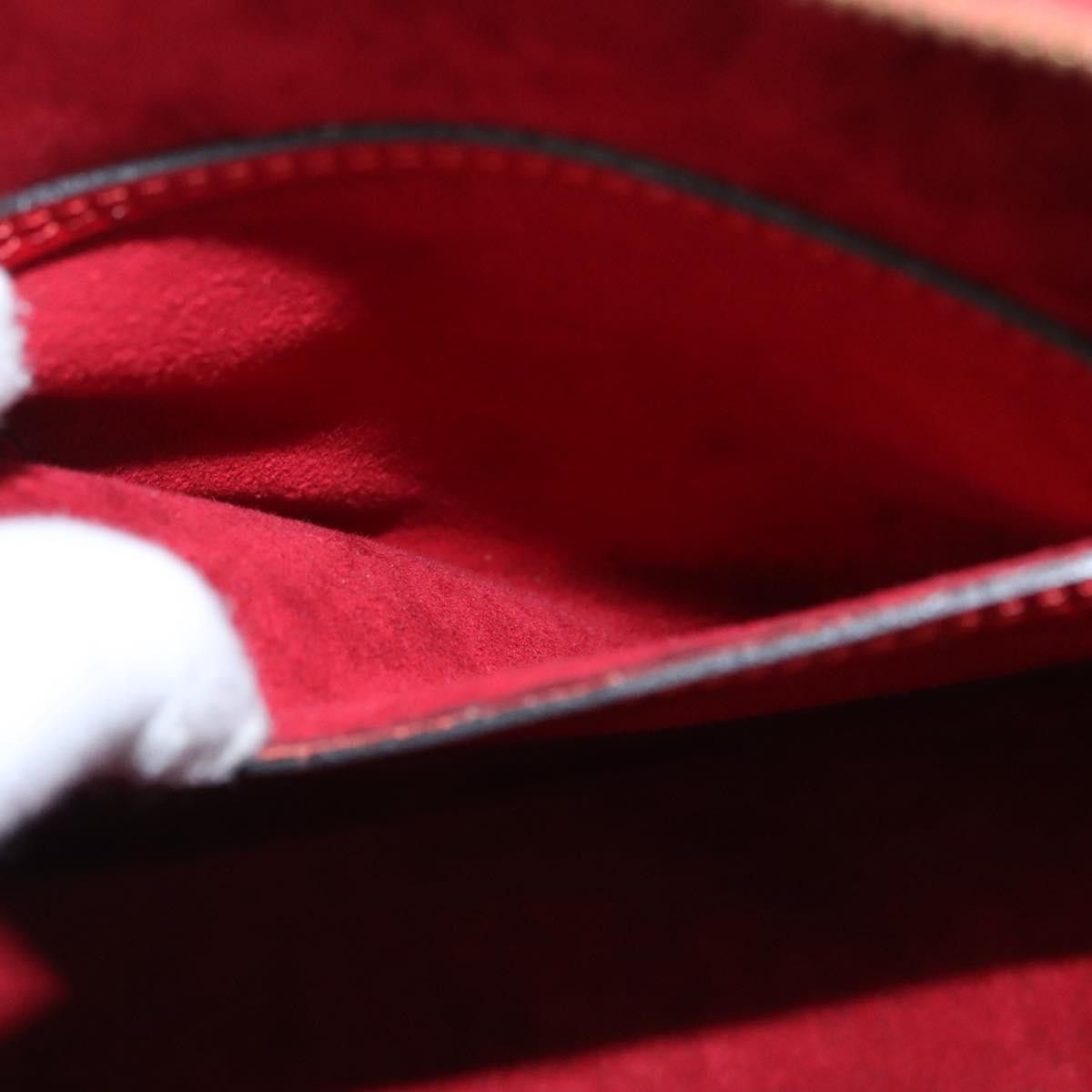 Louis Vuitton Alma Red Leather Handbag (Pre-Owned) Size ONE SIZE - 18 Thumbnail