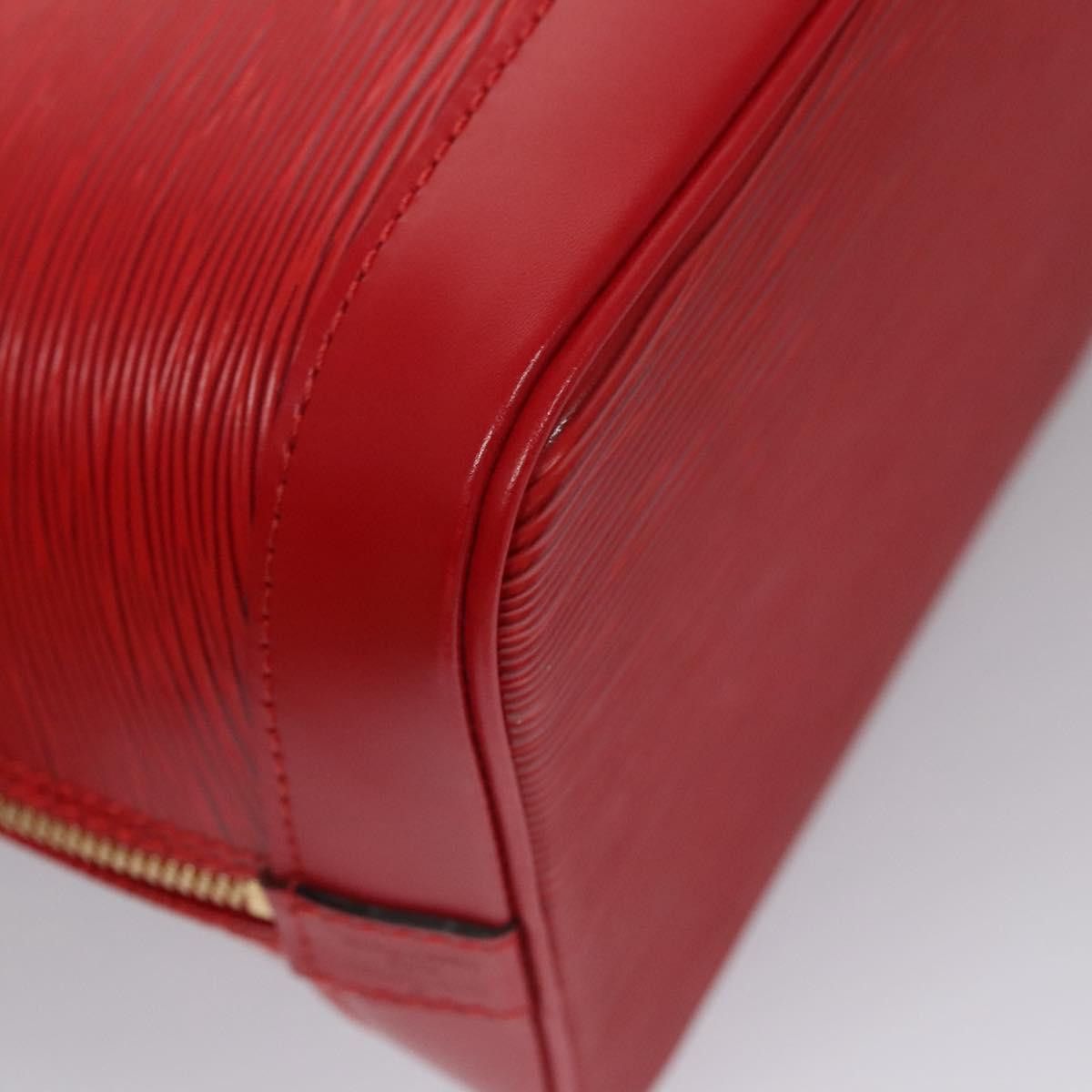 Louis Vuitton Alma Red Leather Handbag (Pre-Owned) Size ONE SIZE - 11 Thumbnail