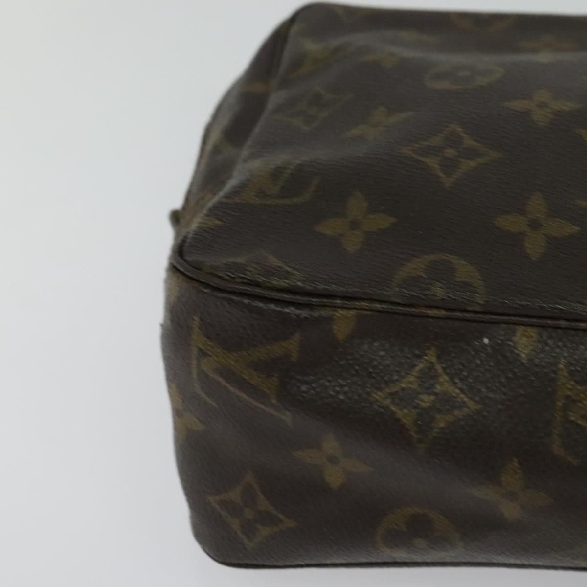 Louis Vuitton Trousse Toilette 28 Brown Canvas Clutch Bag (Pre-Owned) Size ONE SIZE - 7 Thumbnail