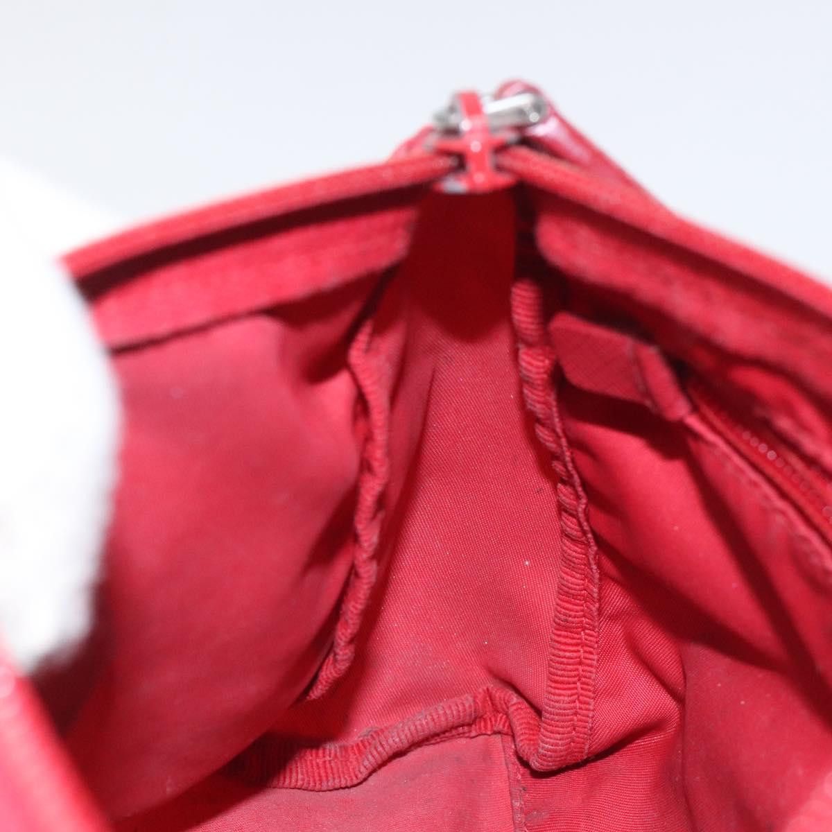 Prada Red Synthetic Clutch Bag (Pre-Owned) Size ONE SIZE - 16 Thumbnail