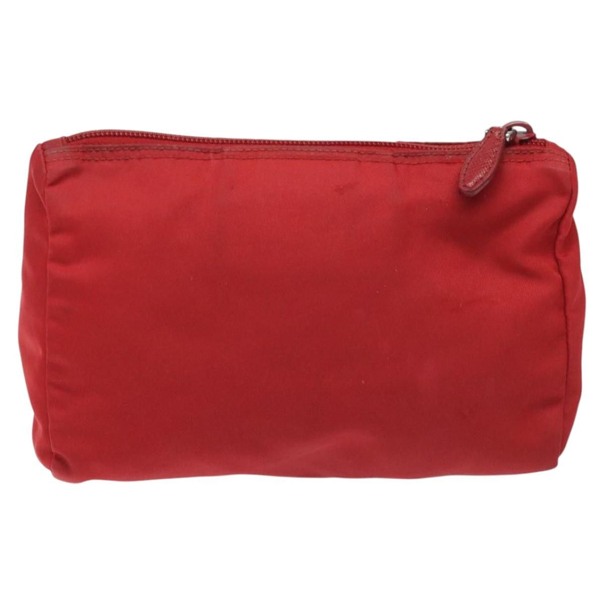 Prada Red Synthetic Clutch Bag (Pre-Owned) Size ONE SIZE - 2 Thumbnail