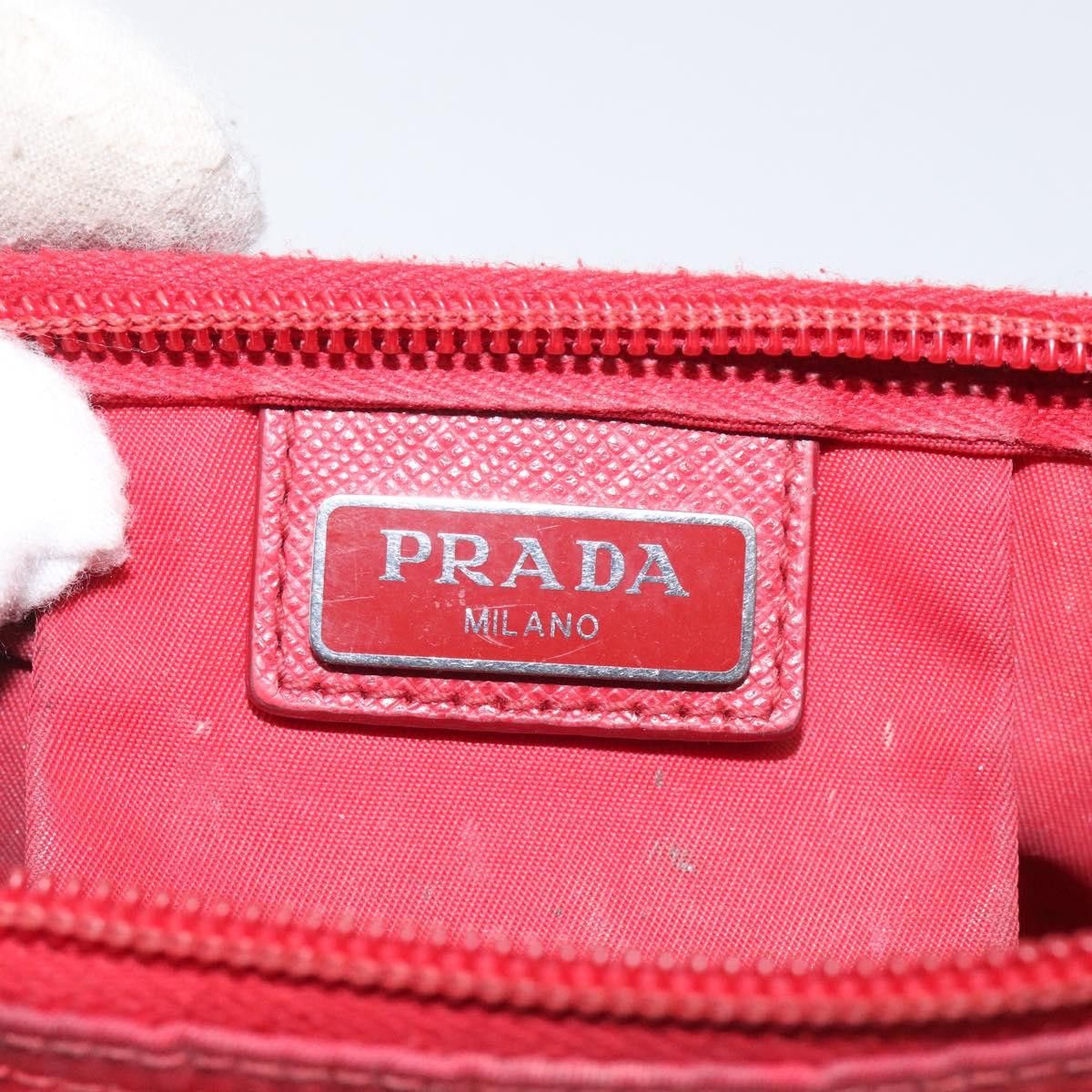 Prada Red Synthetic Clutch Bag (Pre-Owned) Size ONE SIZE - 13 Thumbnail