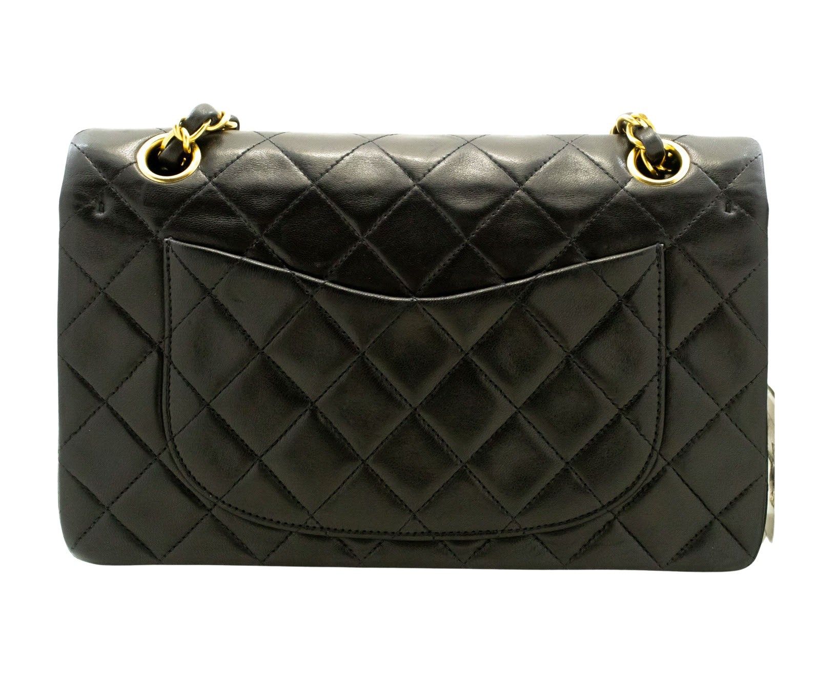 Chanel Timeless 23 Black Leather Shoulder Bag (Pre-Owned) Size ONE SIZE - 2 Thumbnail