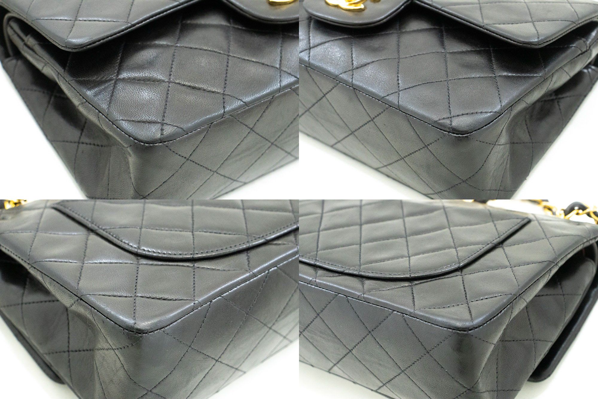 Chanel Timeless 23 Black Leather Shoulder Bag (Pre-Owned) Size ONE SIZE - 4 Thumbnail