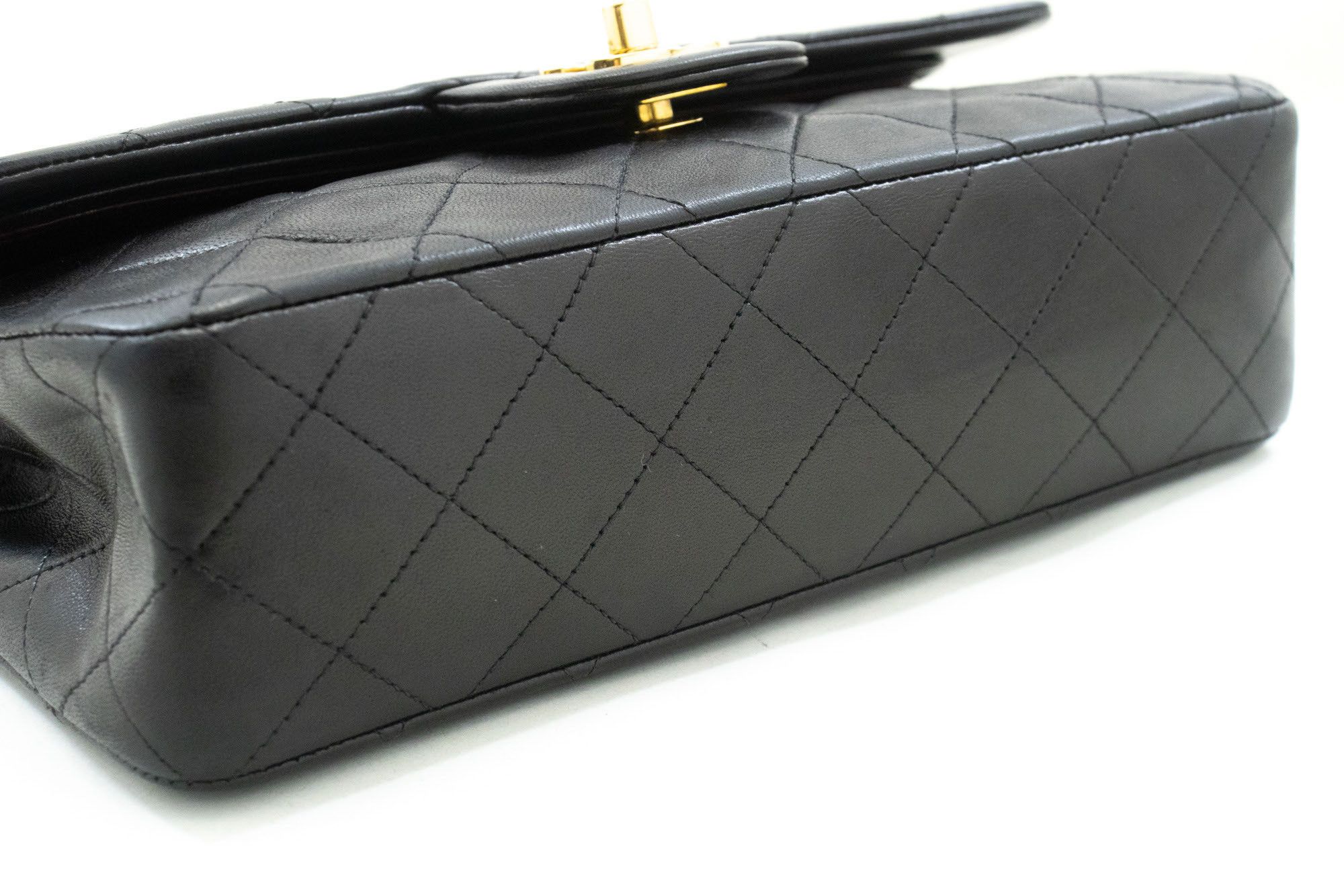 Chanel Timeless 23 Black Leather Shoulder Bag (Pre-Owned) Size ONE SIZE - 10 Thumbnail