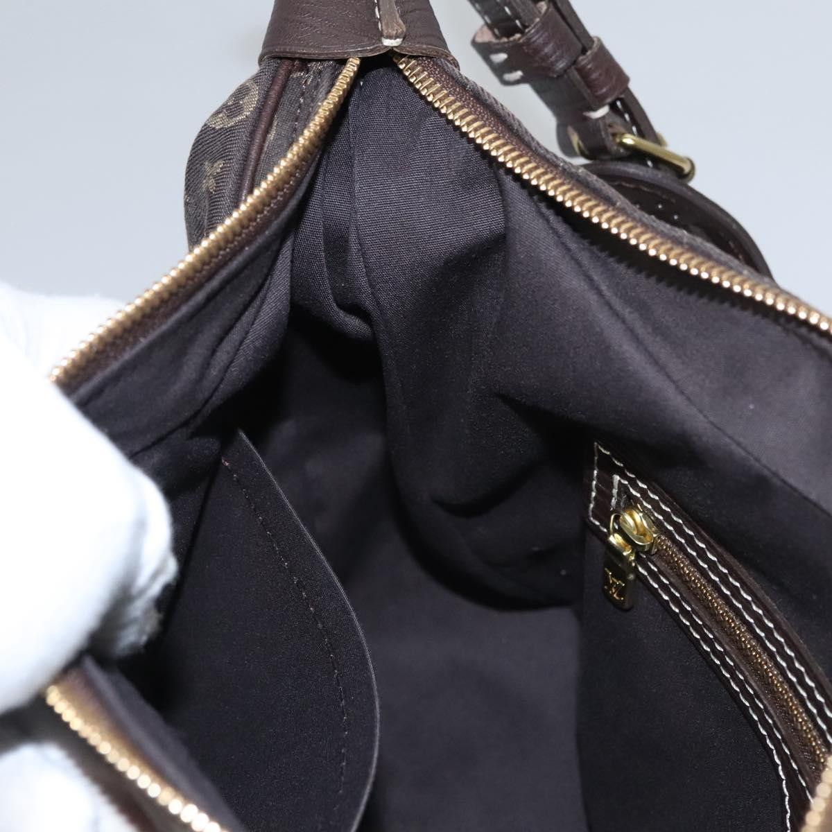 Louis Vuitton Boulogne Brown Canvas Shoulder Bag (Pre-Owned) Size ONE SIZE - 19 Thumbnail