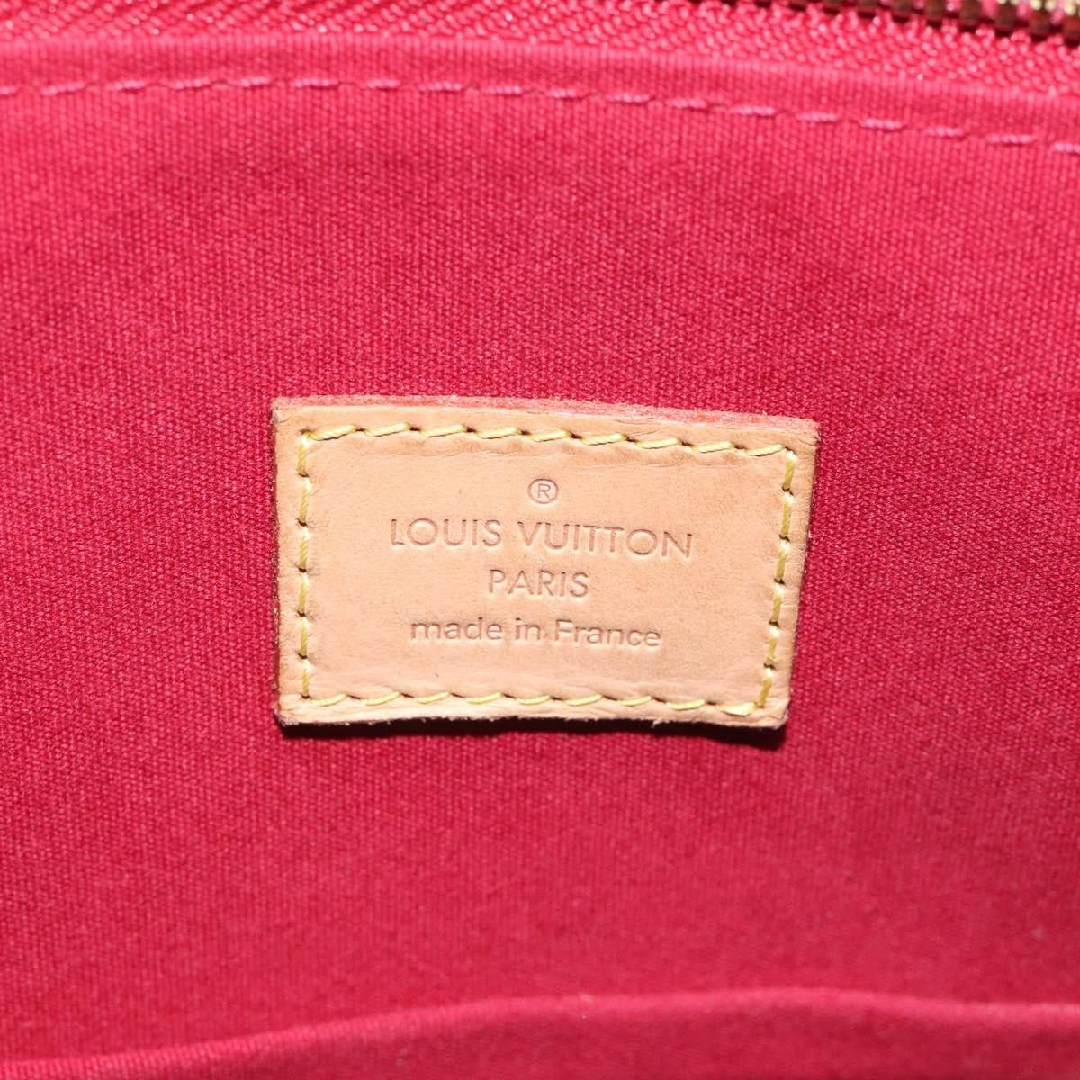 Louis Vuitton Alma Burgundy Patent Leather Handbag (Pre-Owned) Size ONE SIZE - 18 Thumbnail