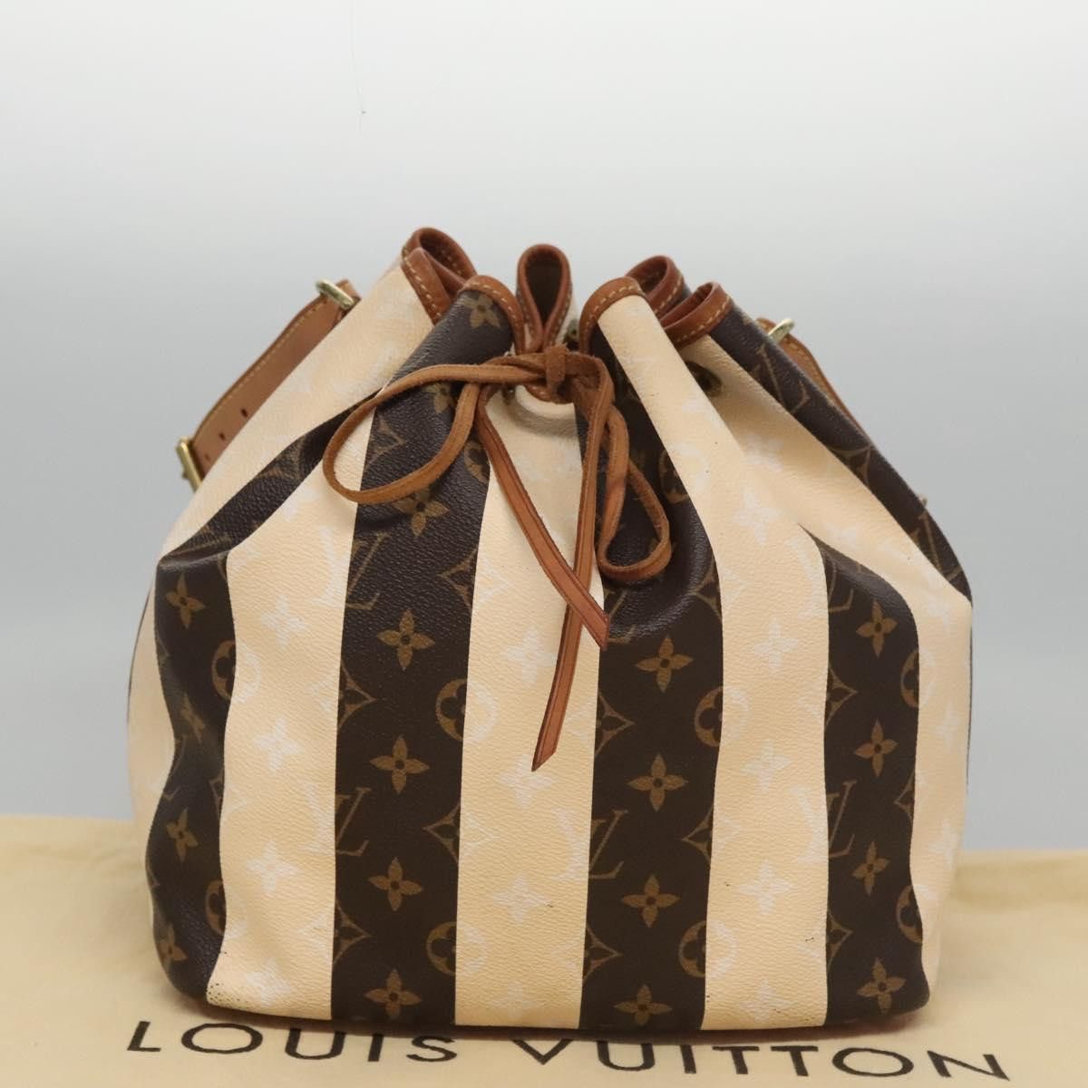 Louis Vuitton Petit Noé Brown Canvas Shoulder Bag (Pre-Owned) Size ONE SIZE - 18 Thumbnail