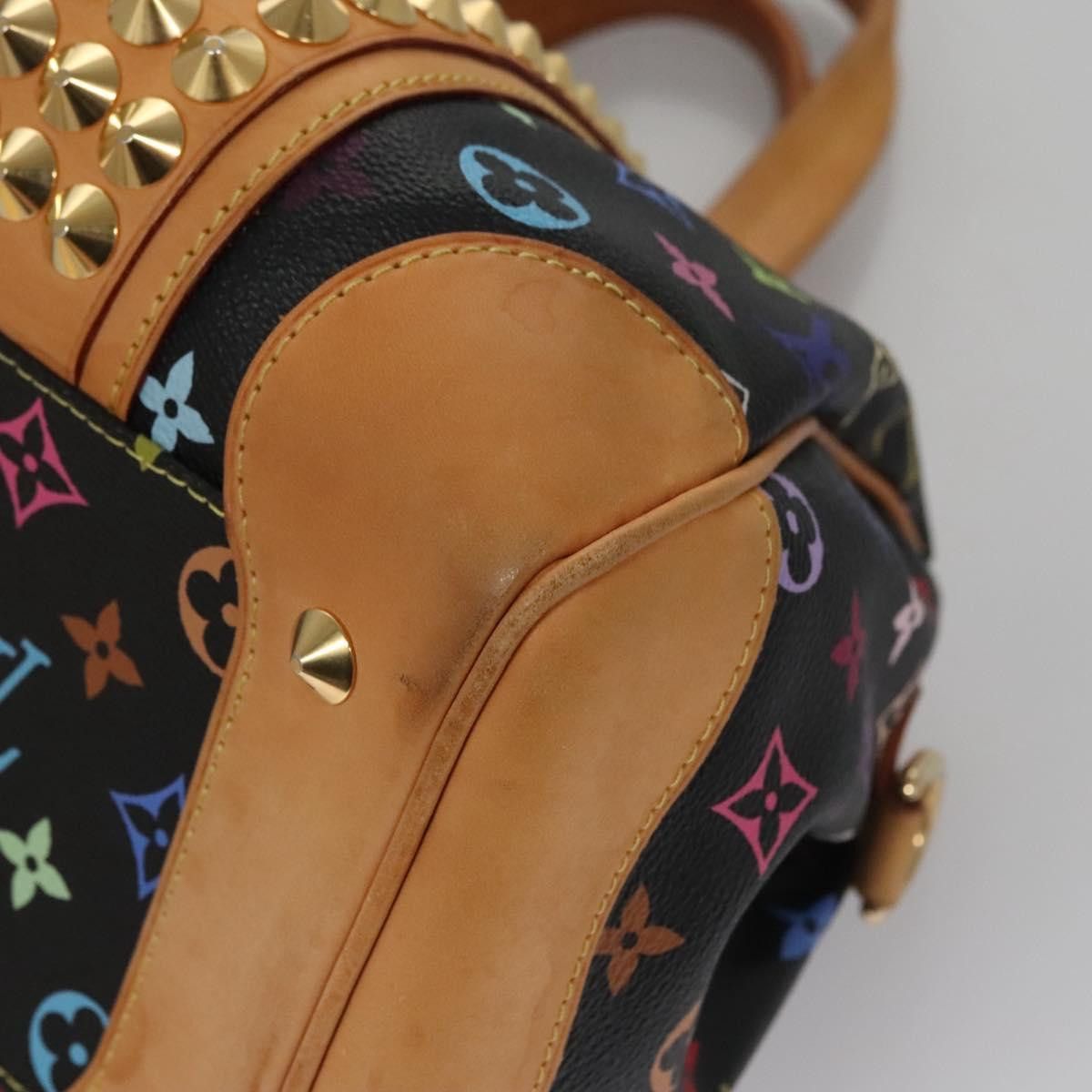 Louis Vuitton Courtney Black Canvas Handbag (Pre-Owned) Size ONE SIZE - 9 Thumbnail