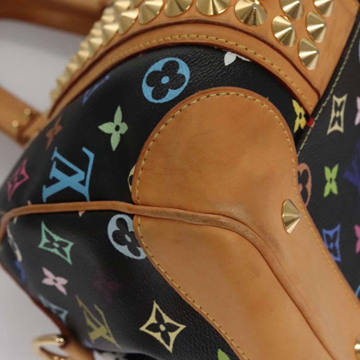 Louis Vuitton Courtney Black Canvas Handbag (Pre-Owned) Size ONE SIZE - 8 Thumbnail