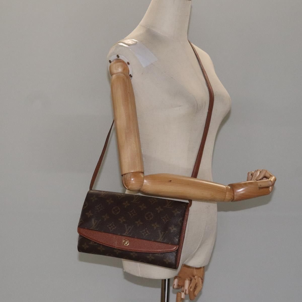 Louis Vuitton Bordeaux Brown Canvas Shoulder Bag (Pre-Owned) Size ONE SIZE - 15 Thumbnail