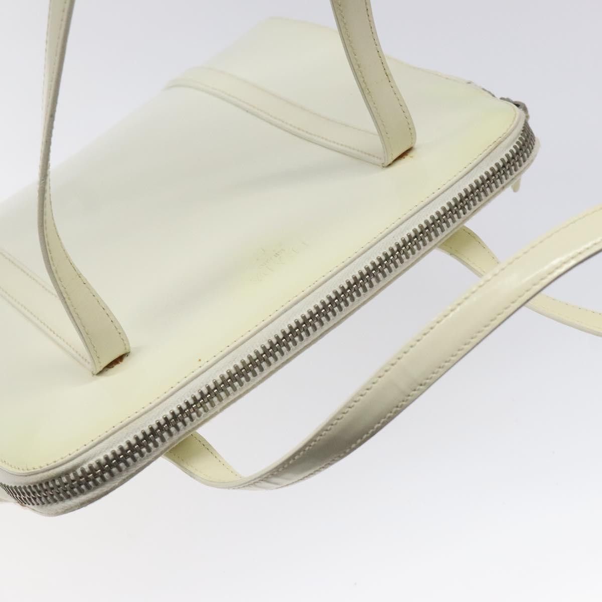 Prada White Patent Leather Handbag (Pre-Owned) Size ONE SIZE - 19 Thumbnail