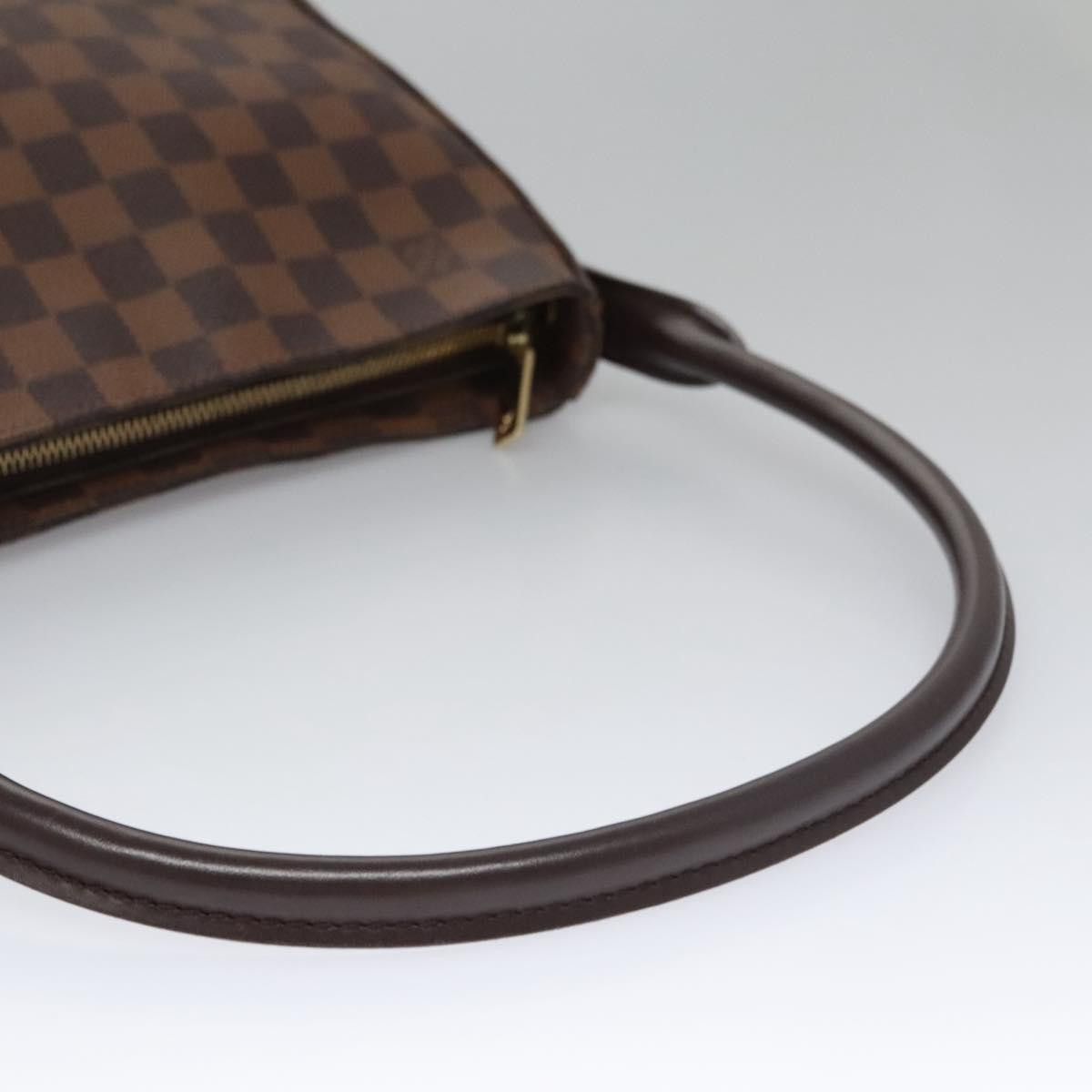 Louis Vuitton Looping Brown Canvas Shoulder Bag (Pre-Owned) Size ONE SIZE - 5 Thumbnail