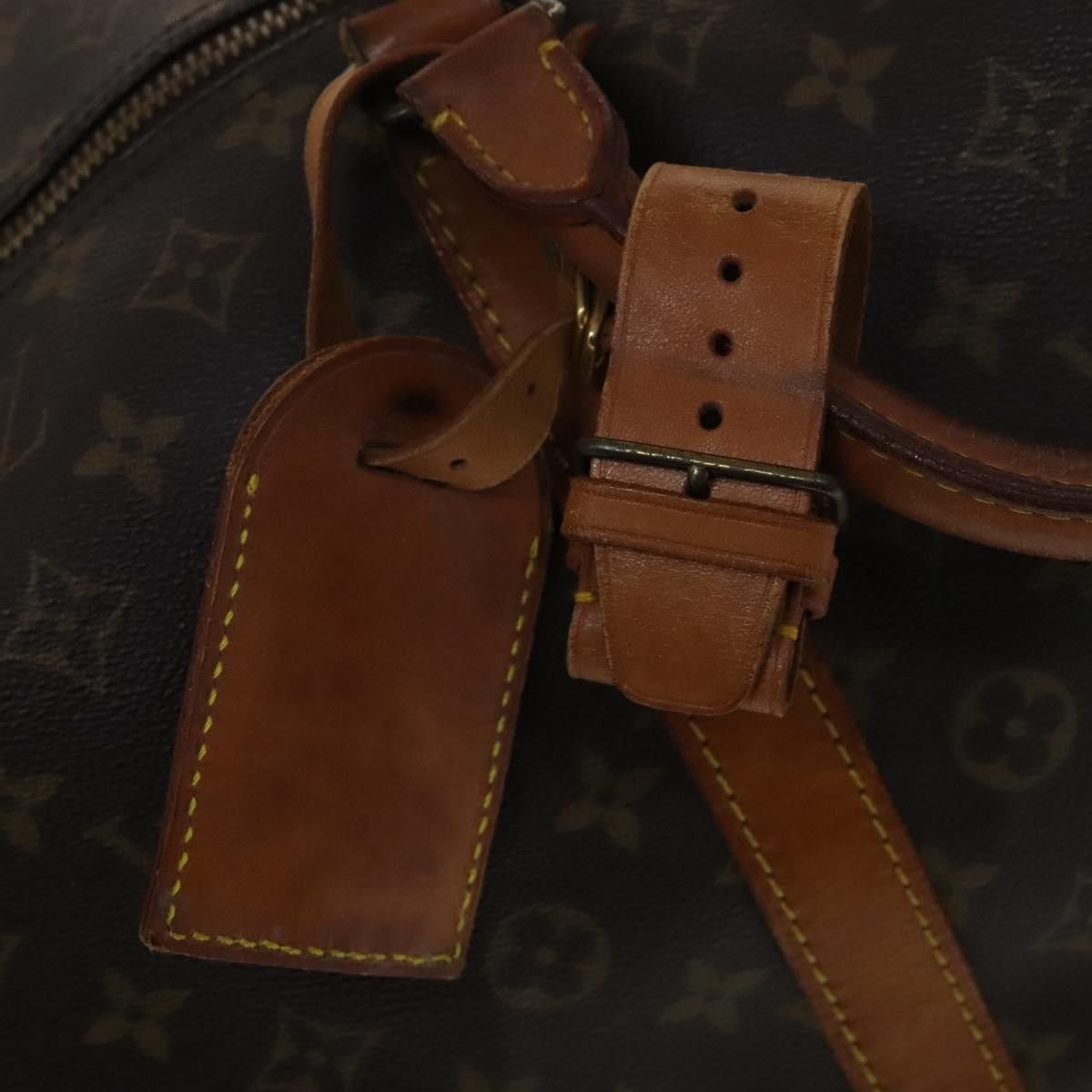 Louis Vuitton Keepall 60 Brown Canvas Travel Bag (Pre-Owned) Size ONE SIZE - 12 Thumbnail