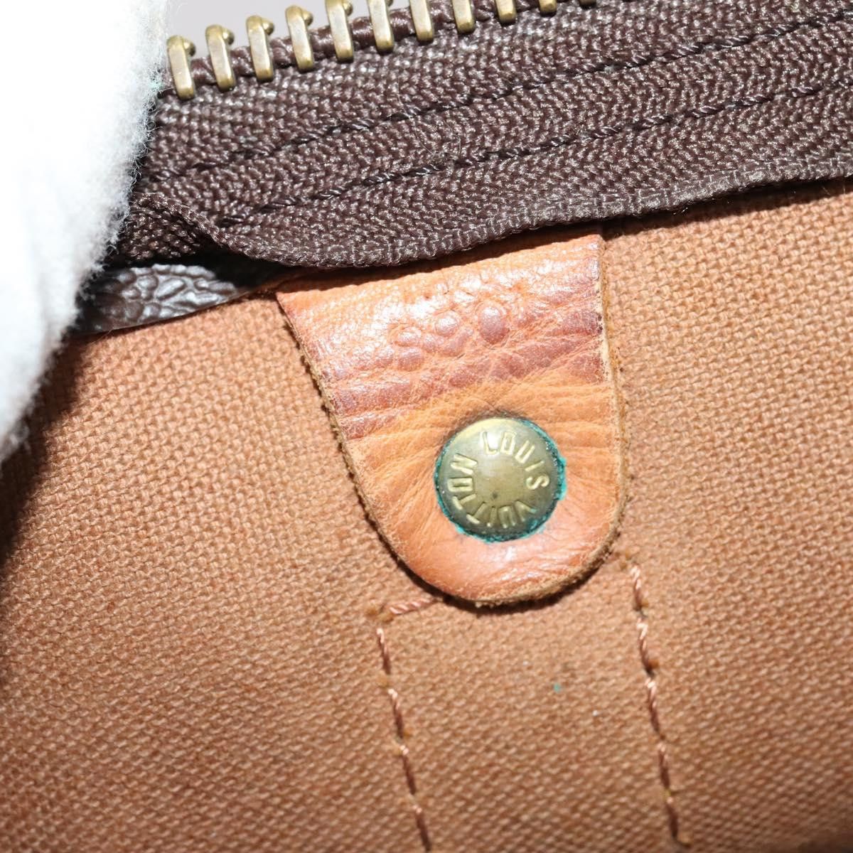 Louis Vuitton Keepall 60 Brown Canvas Travel Bag (Pre-Owned) Size ONE SIZE - 17 Thumbnail